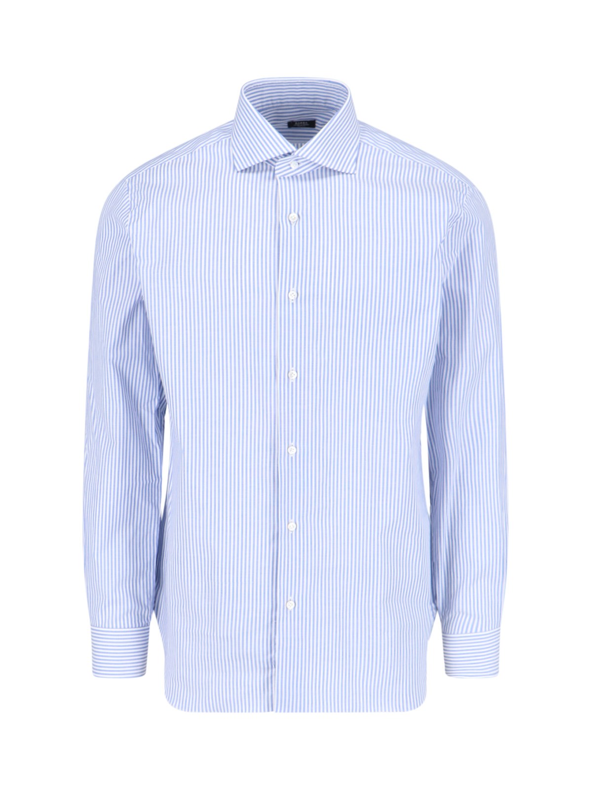 Shop Barba Napoli 'dandy Life' Shirt In Light Blue