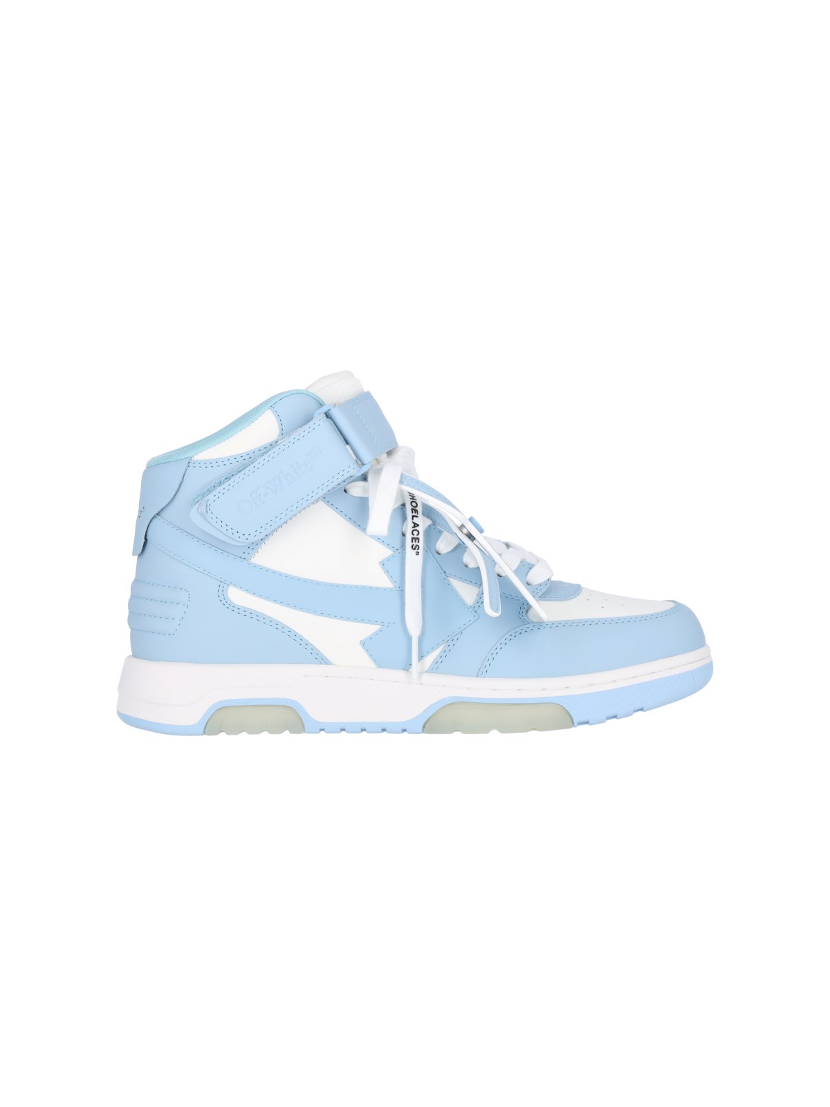 Shop Off-white High-top Sneakers "out Of Office" In White