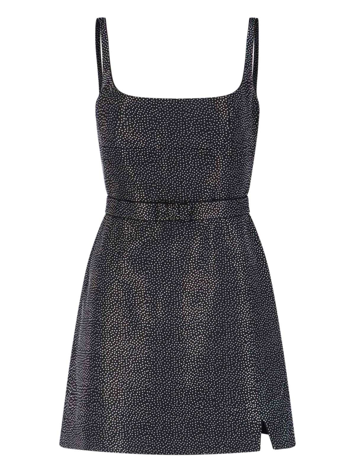 Shop Marc Jacobs Studs Mini Dress In Black  