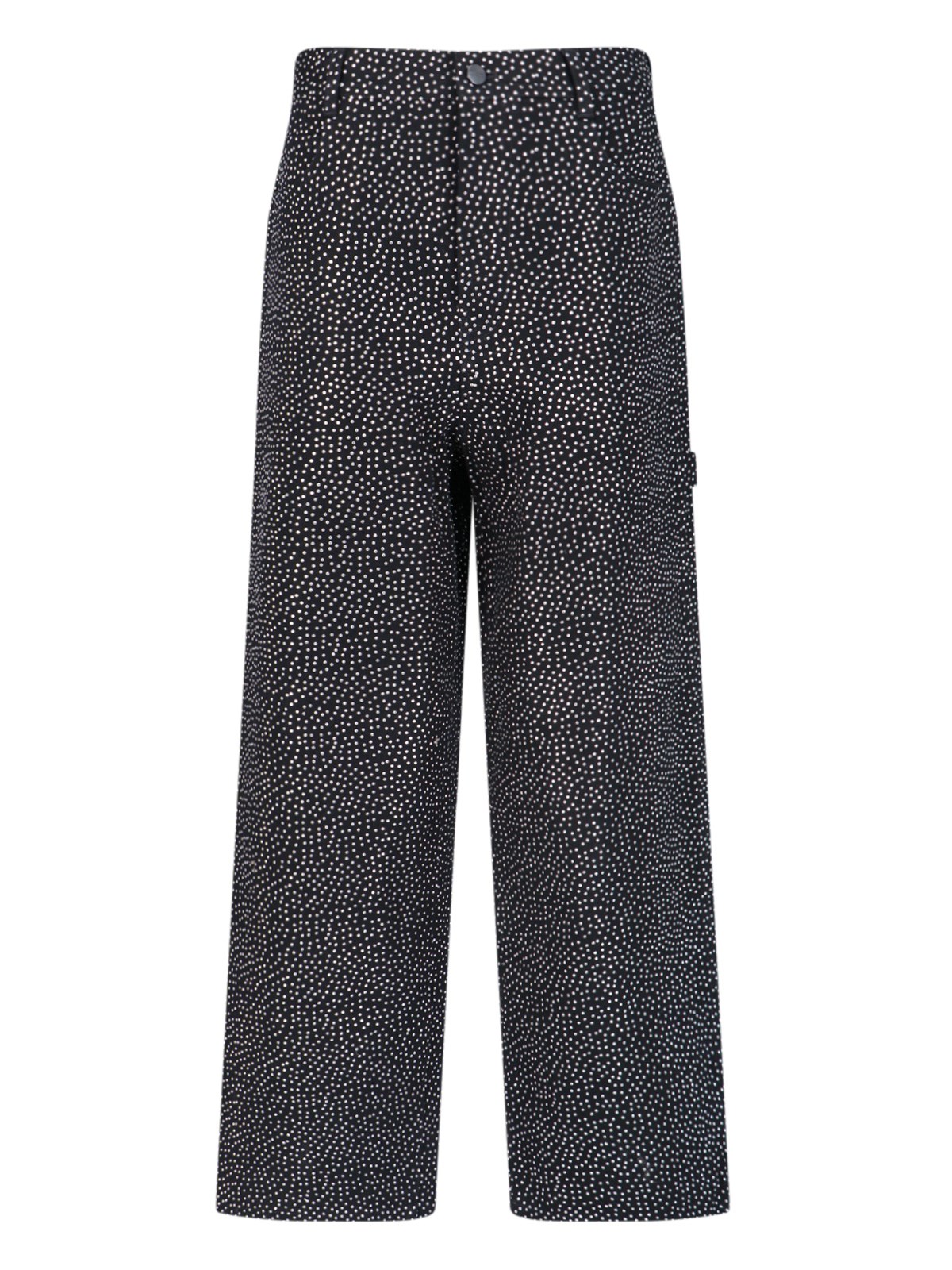 Shop Marc Jacobs Baggy Jeans "the Glam Studs" In Black  