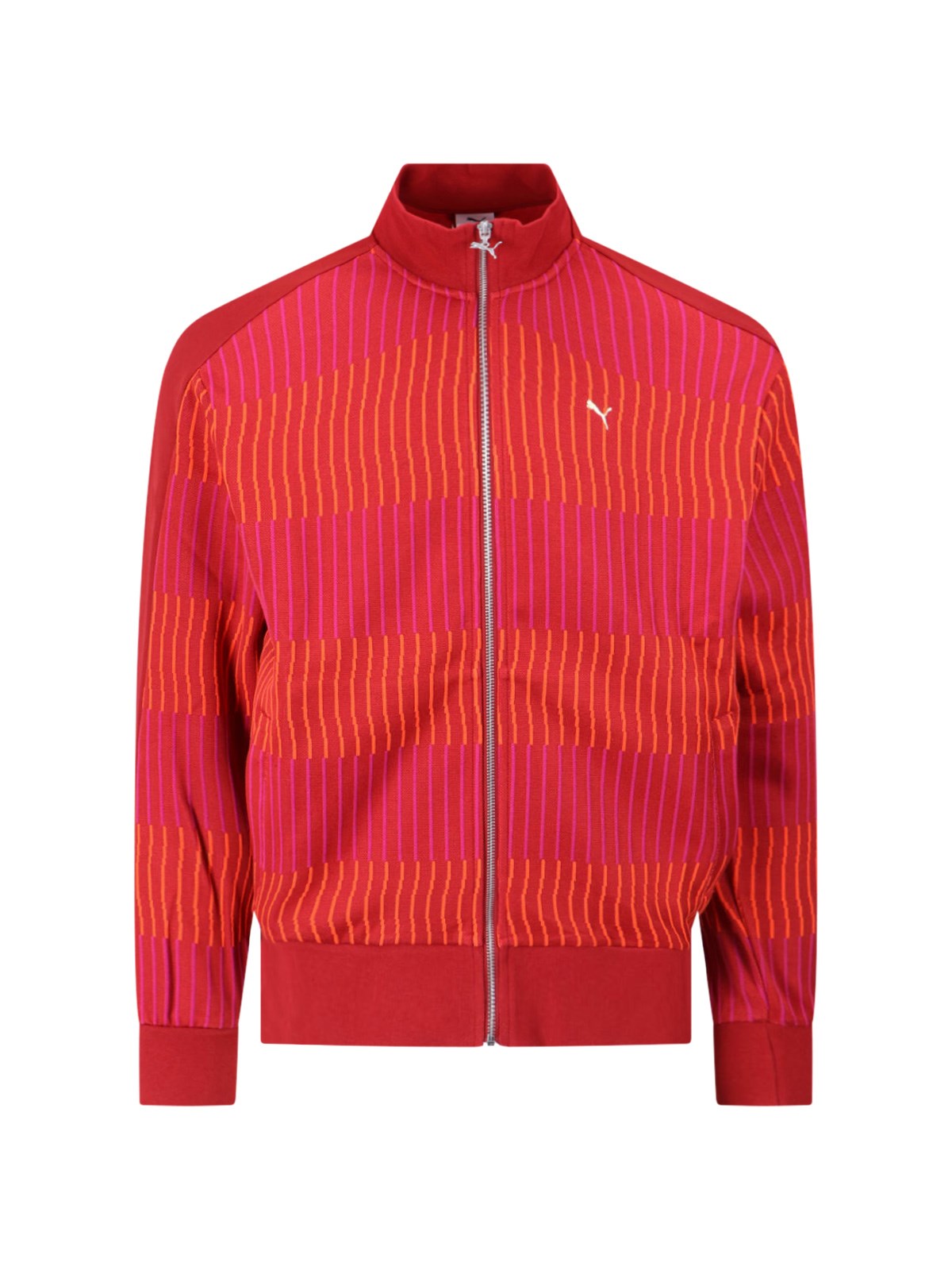 Shop Puma 'players Lane T7' Jacket In Red