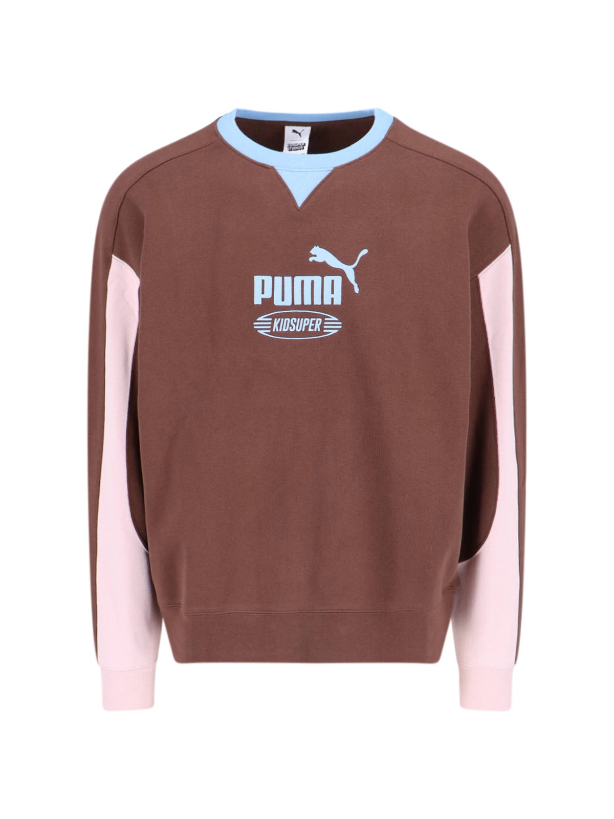 Puma core logo crew sweatshirt junior hot sale