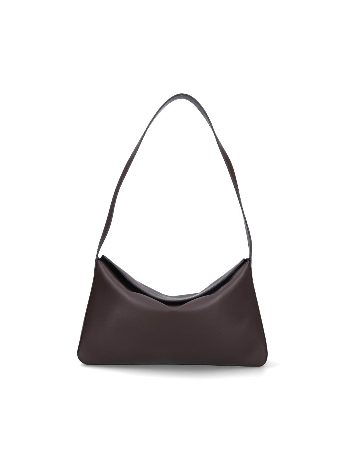 Shop Aesther Ekme 'soft Baguette' Shoulder Bag In Brown