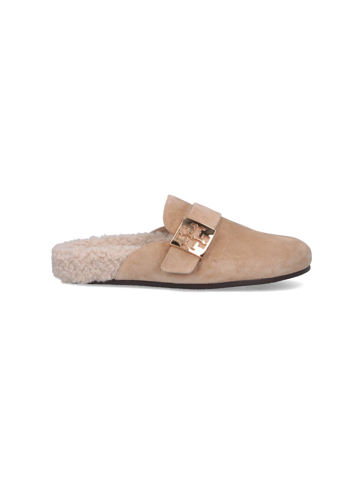 Shop Tory Burch Mules "mellow" In Taupe