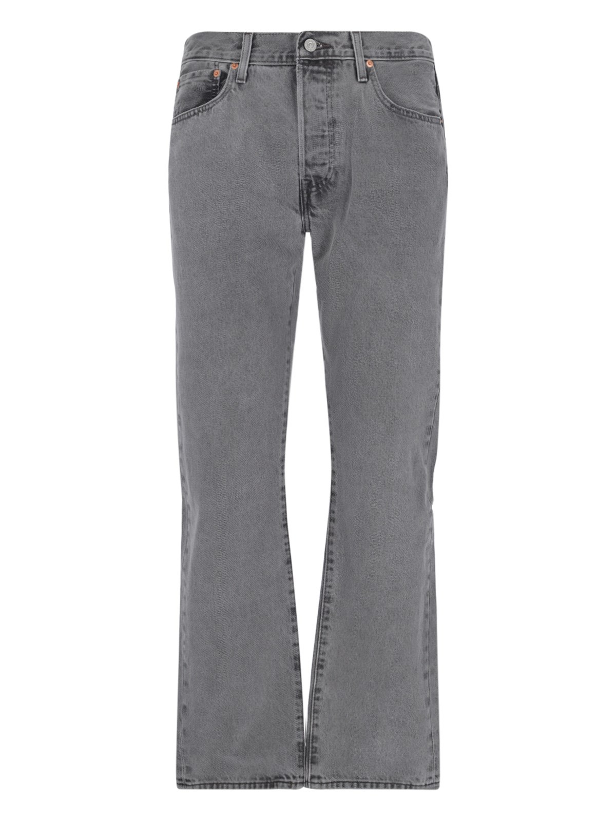 Levi's Strauss "501® Original" Straight Jeans In Gray