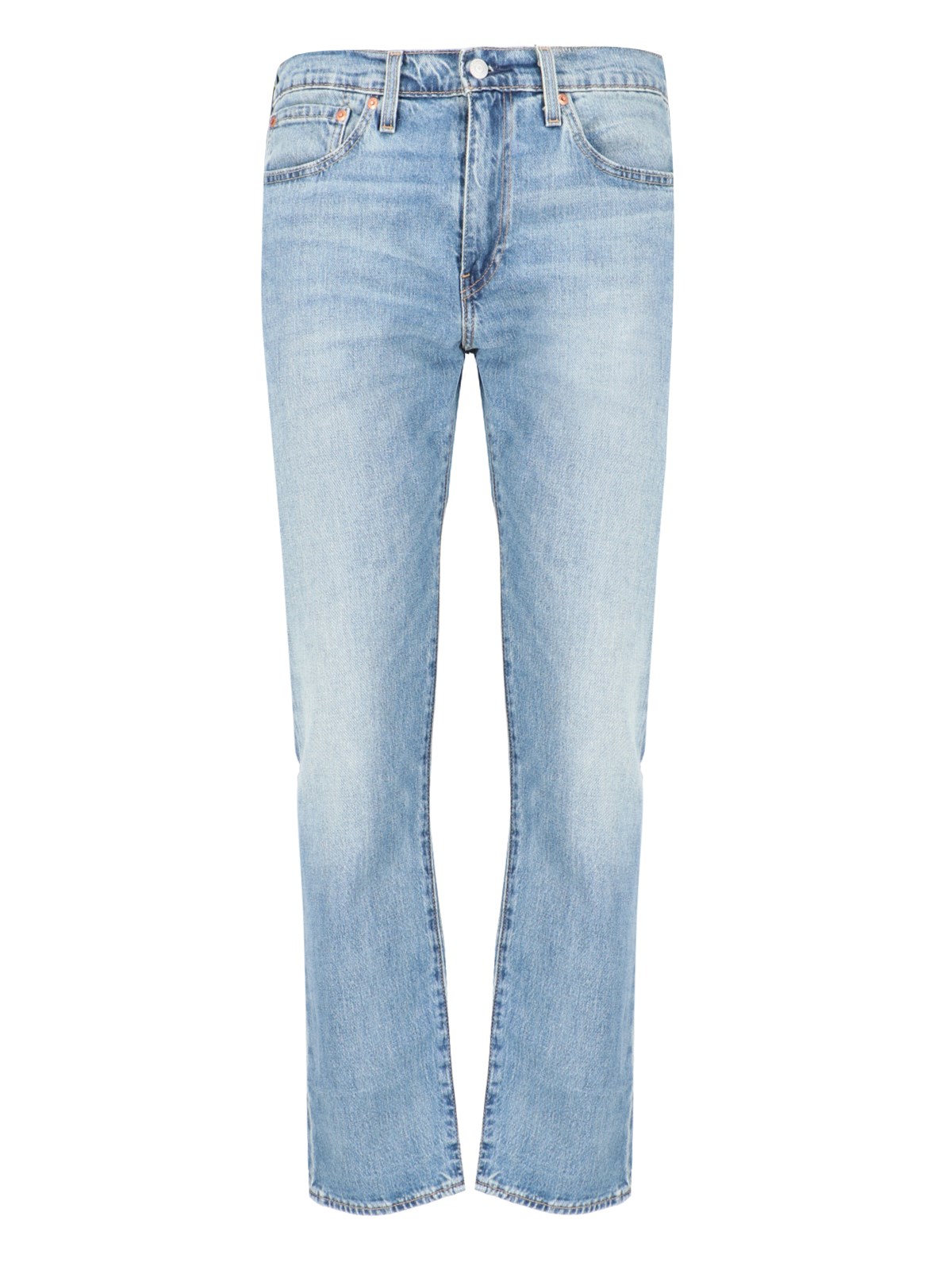 Shop Levi's Strauss Straight "classic Graphic" Jeans In Light Blue