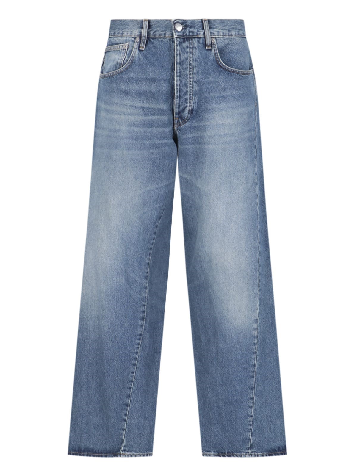 Shop Sunflower 'wide Twist' Jeans In Blue