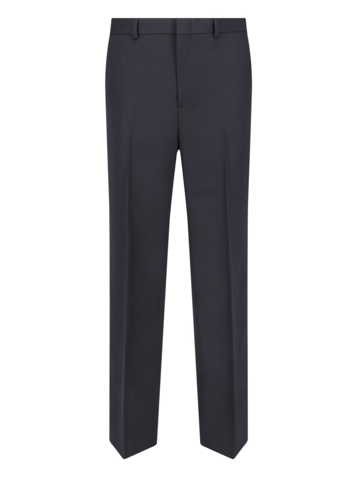 Shop Gucci Straight Pants In Black  