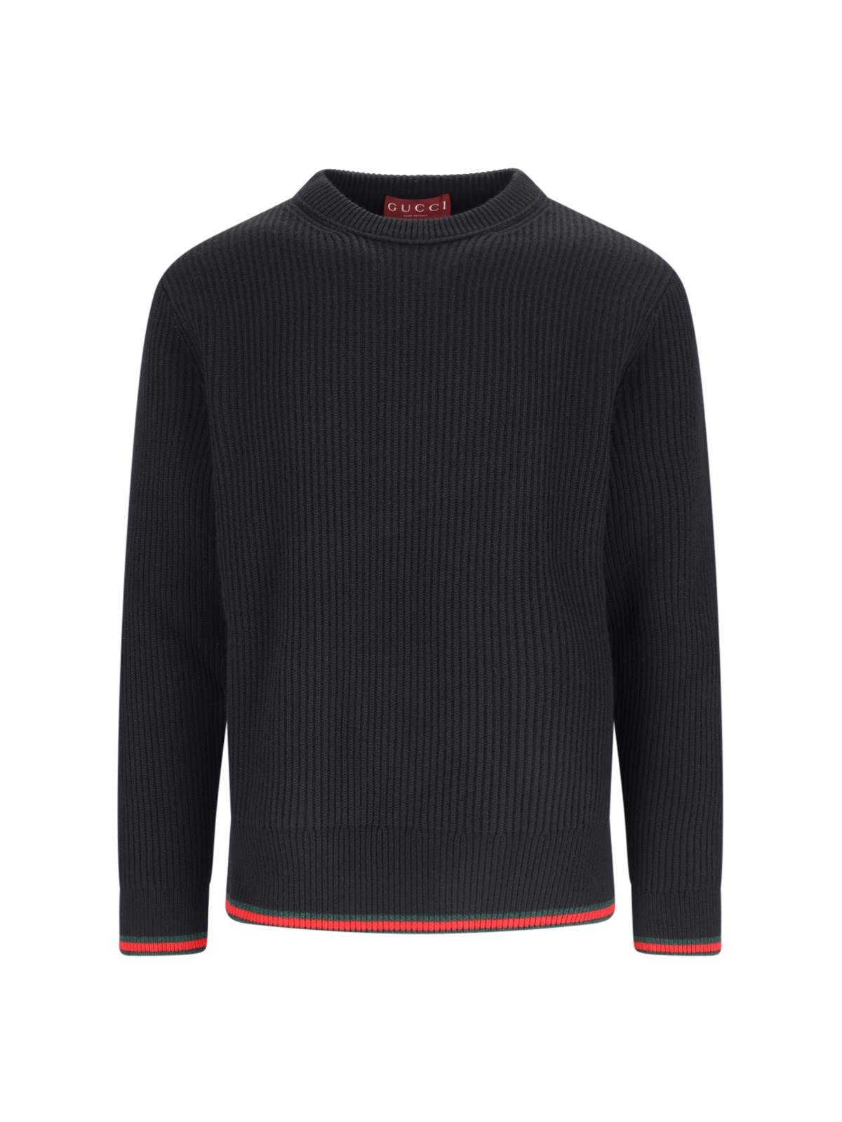 Shop Gucci Basic Sweater In Black  