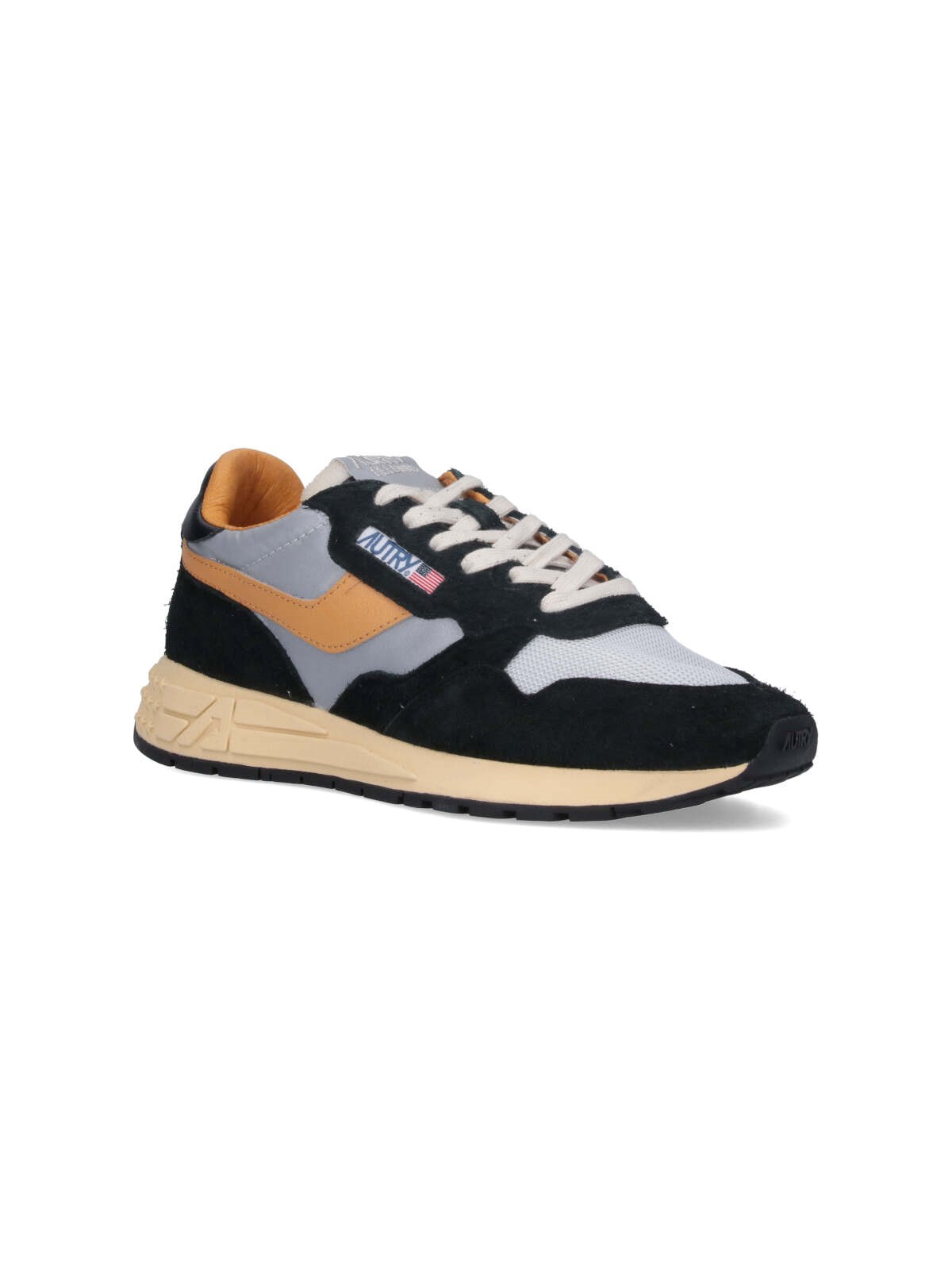 【送料&関税込】Autry Reelwind Low-top Sneakers Autry Reelwind Low Sneakers In Red Nylon And Suede