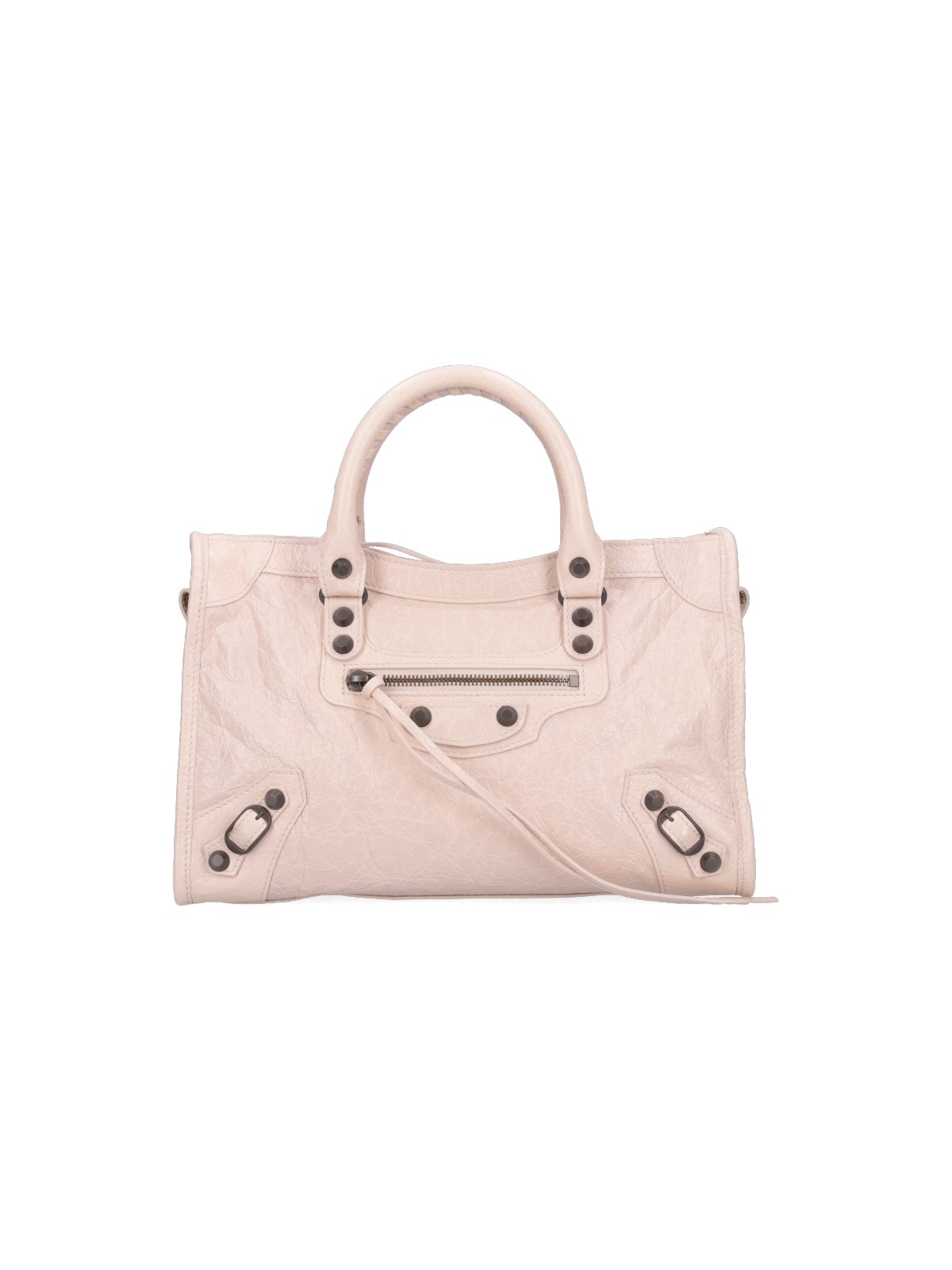 Shop Balenciaga 'le City' Small Handbag In Pink