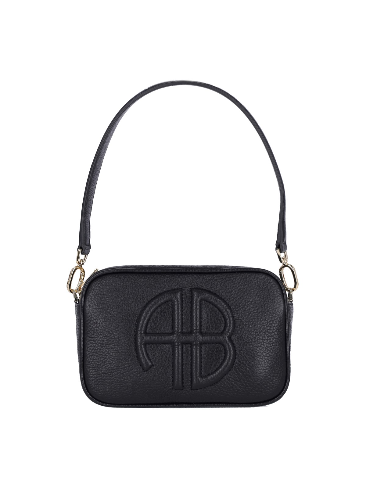 Shop Anine Bing 'lili' Shoulder Bag In Black  