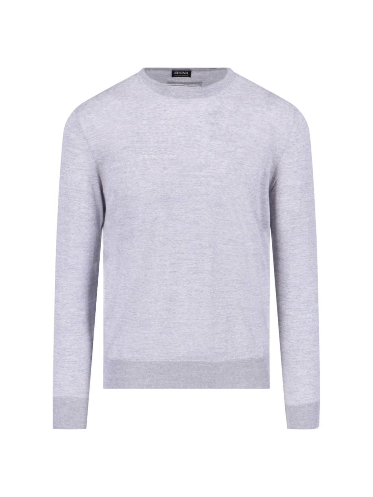 Shop Zegna Wool Sweater In Gray