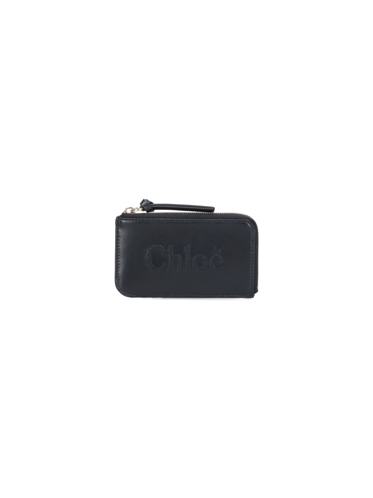 Shop Chloé "sense" Small Purse In Black  