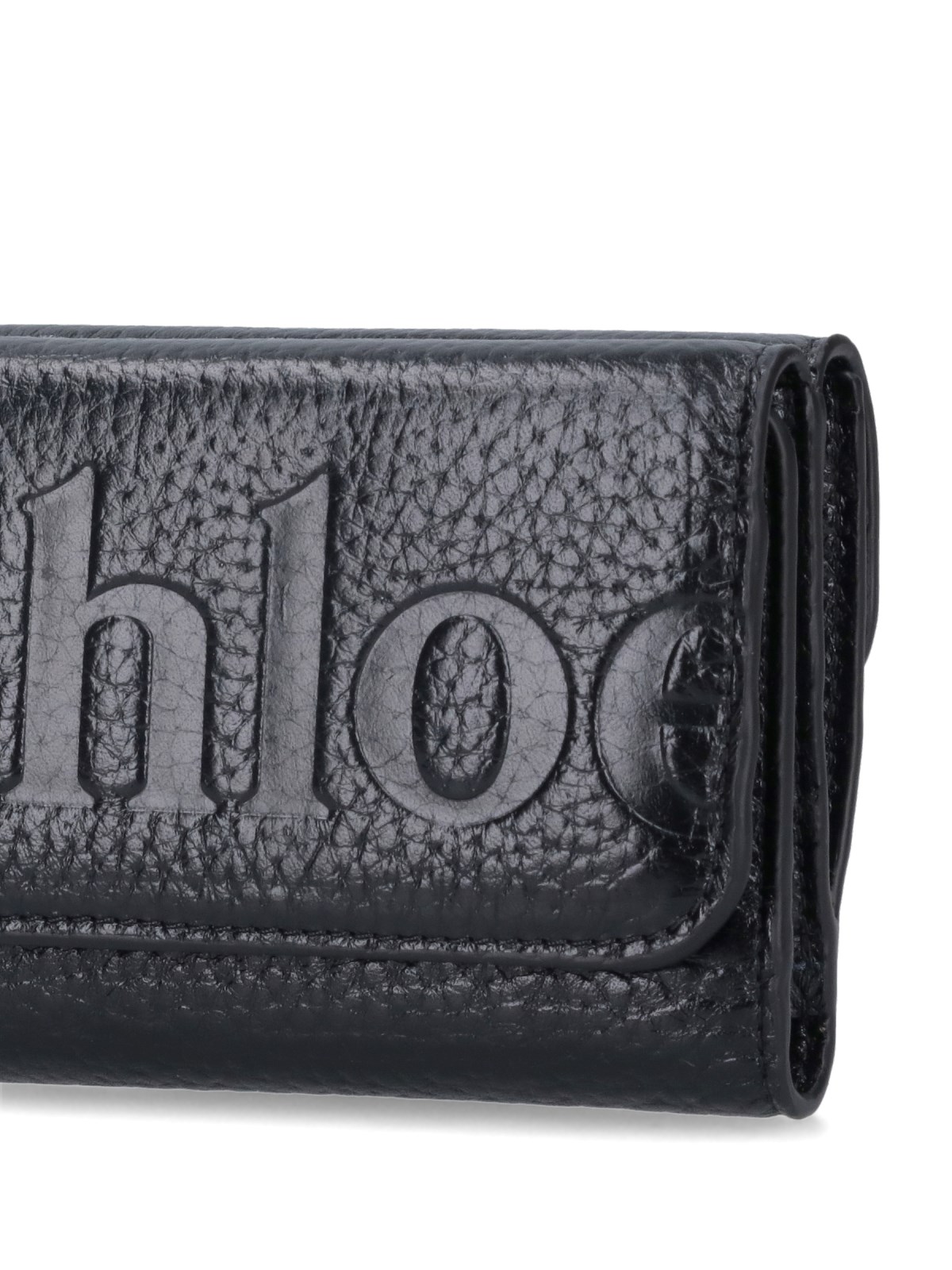 【Chloe】 Tri-fold Logo Wallet Chloé Tri-fold logo wallet available on SUGAR - 168719