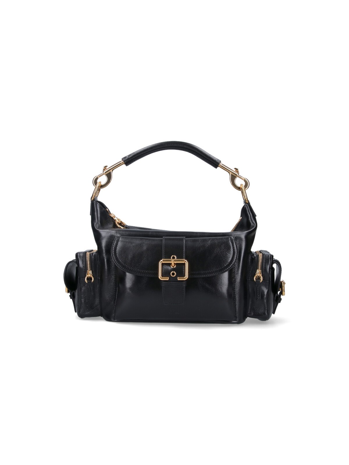 Shop Chloé 'camera Bag' Shoulder Bag In Black  