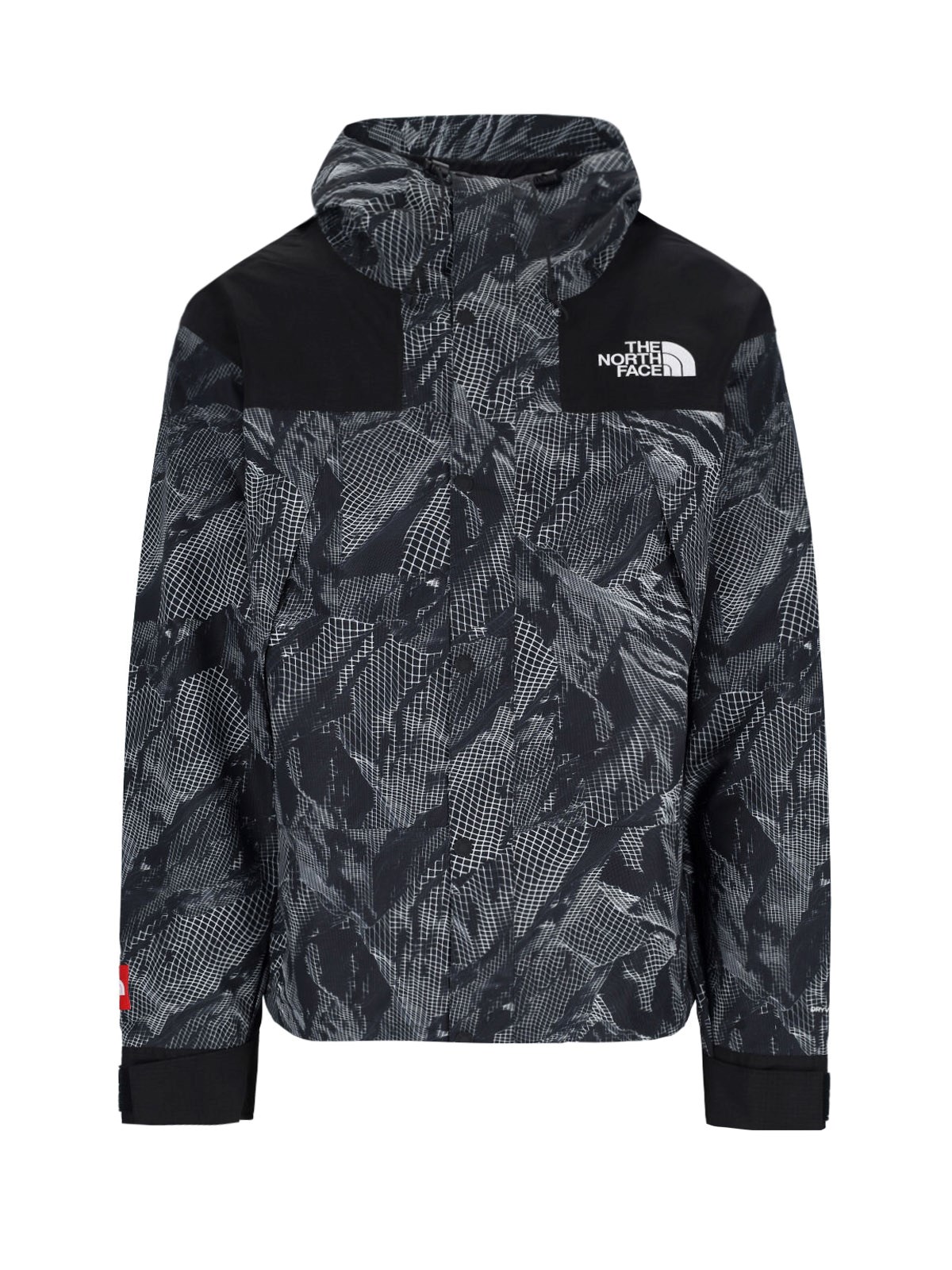 Shop The North Face 'mountain Mono' Jacket In Black  