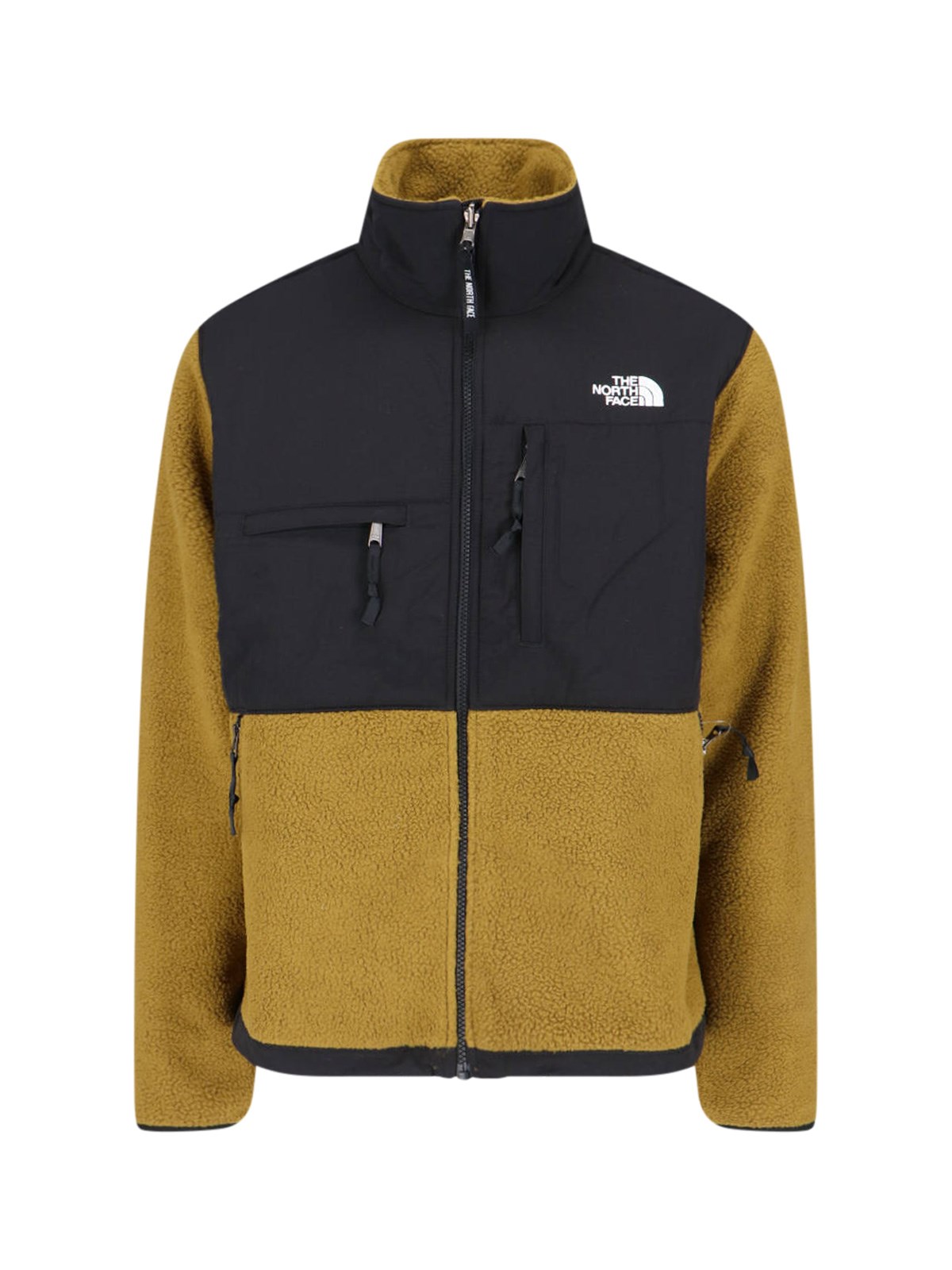 Shop The North Face "denali" Teddy Sweatshirt In Green