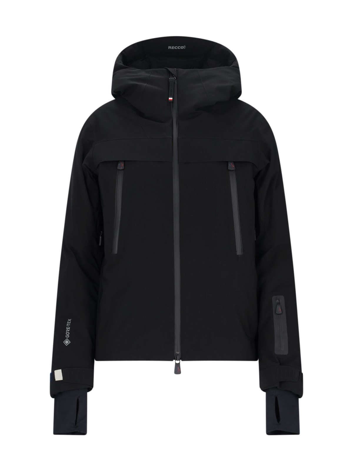 Shop Moncler Tech Jacket "chanavey" In Black  