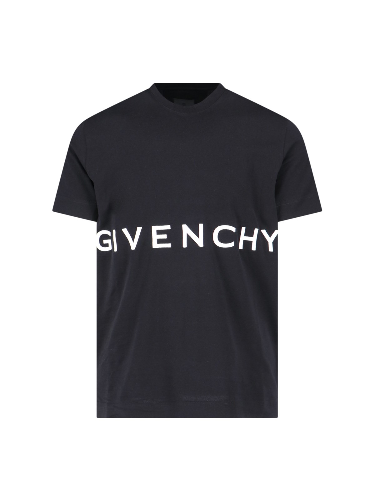 Shop Givenchy Maxi '4g' Embroidery T-shirt In Black  