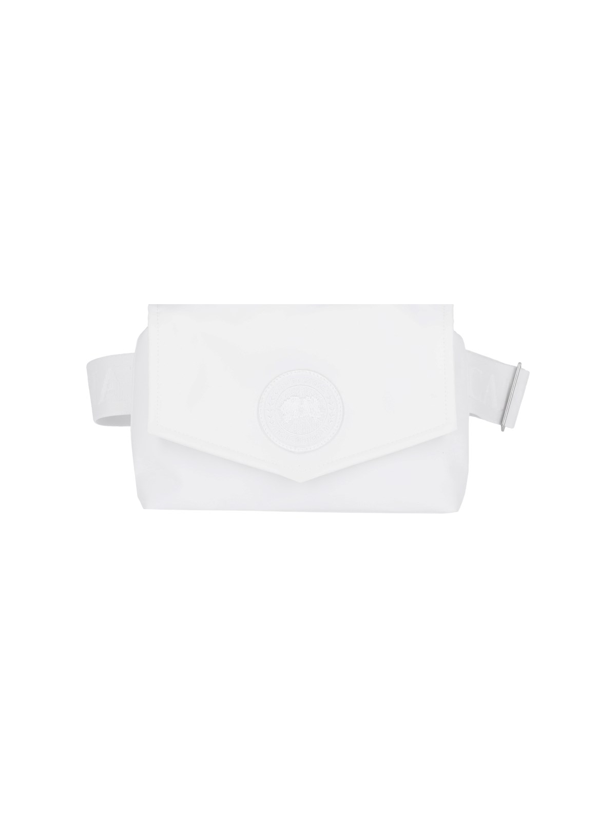 Shop Canada Goose Logo Mini Fanny Pack In White