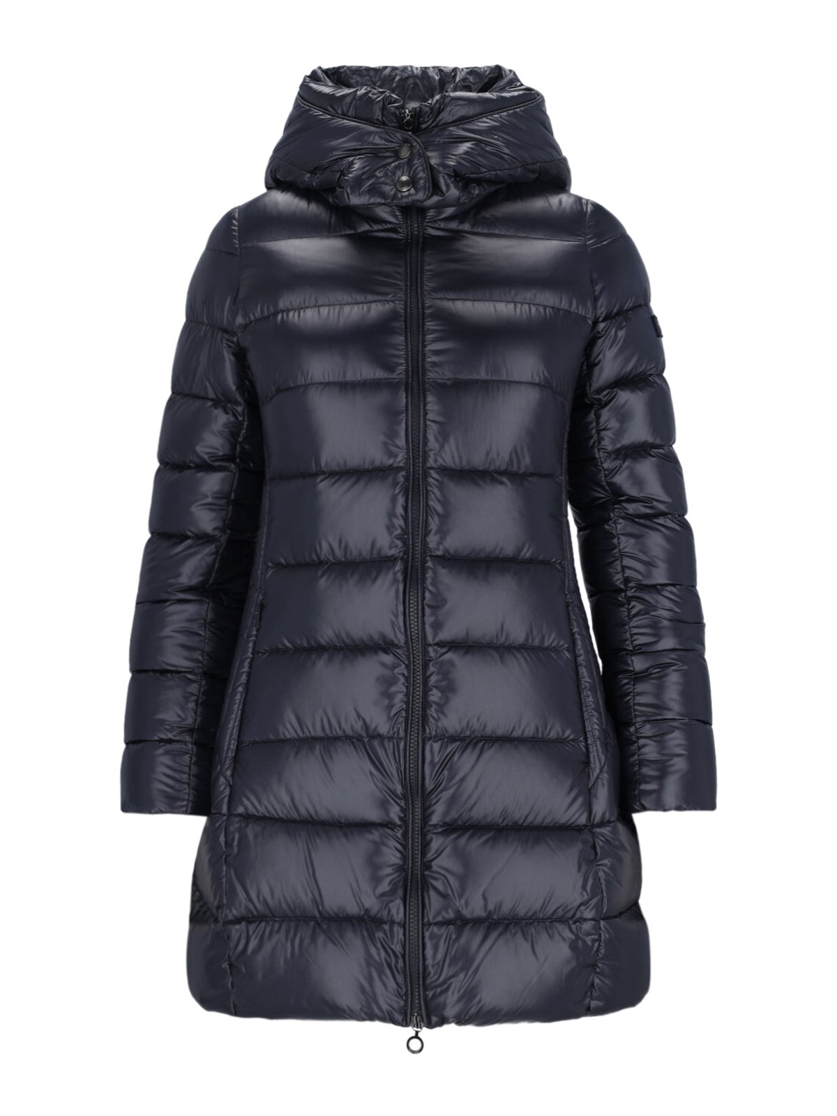 Shop Tatras Hooded Down Jacket "babila" In Blue