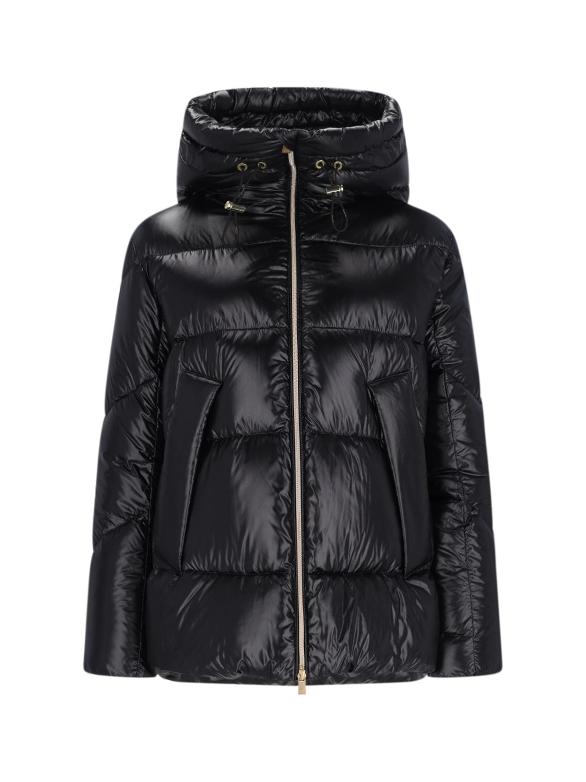 Shop Tatras Hooded Down Jacket "larali" In Black  