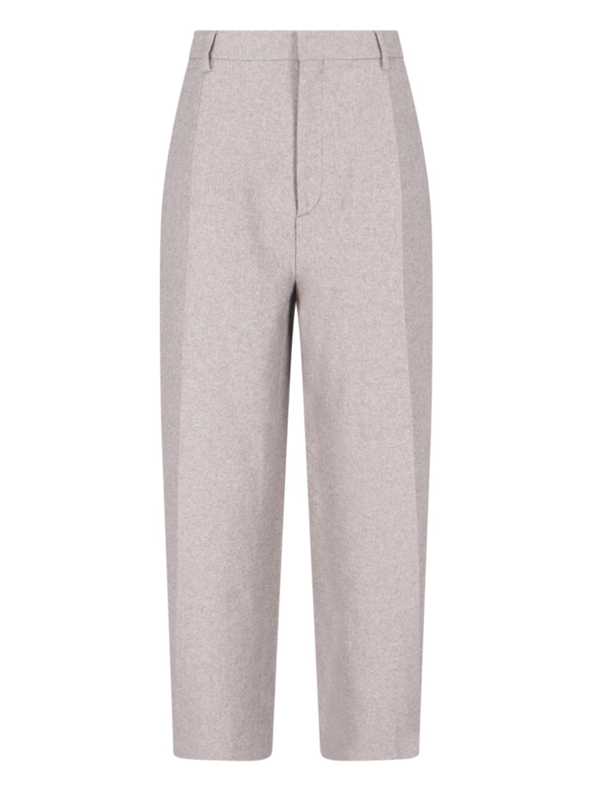 Filippa K Straight Trousers With Front Pleats And Back Pockets In Pink