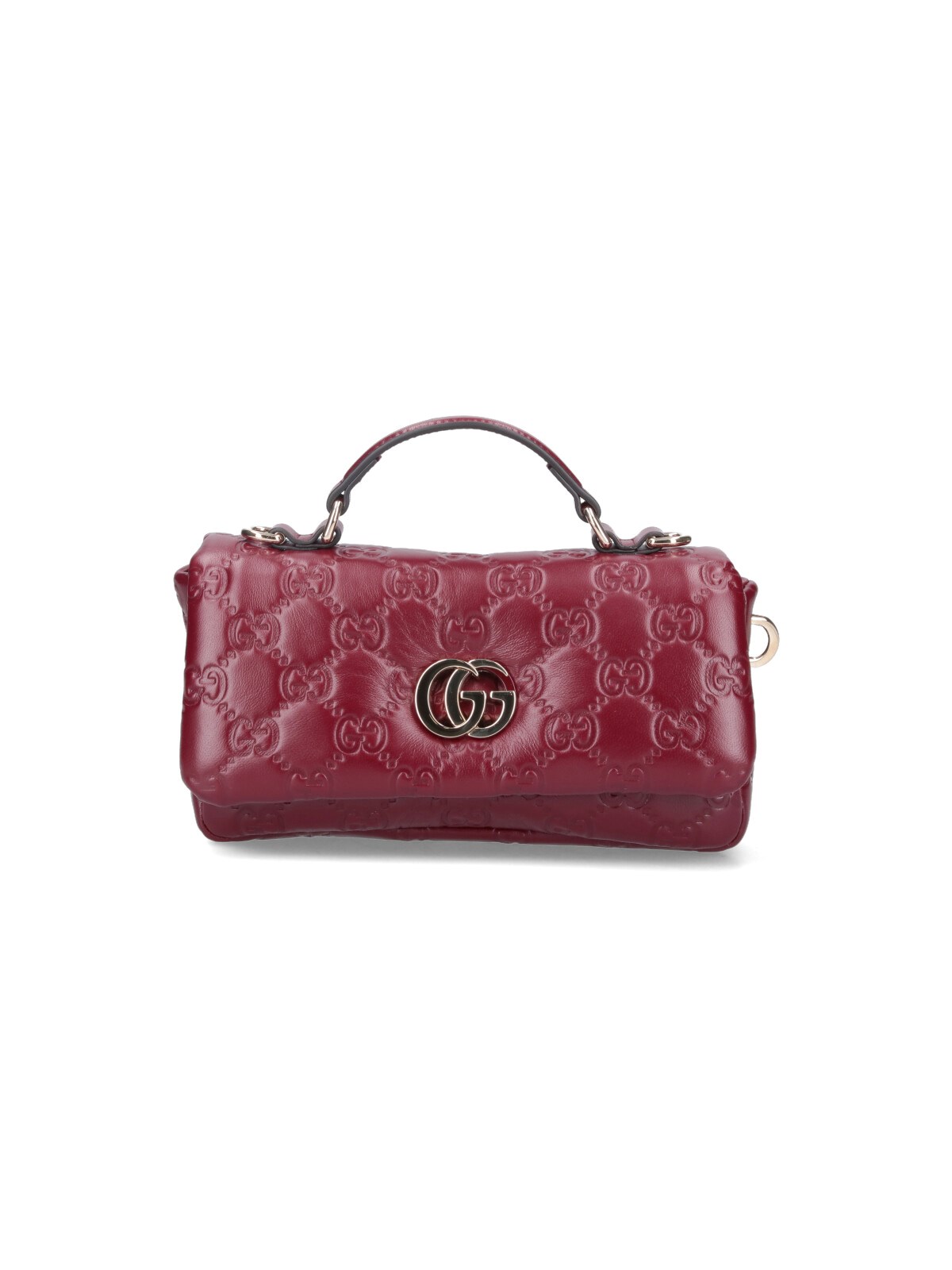 Shop Gucci "gg Milano" Mini Bag In Red