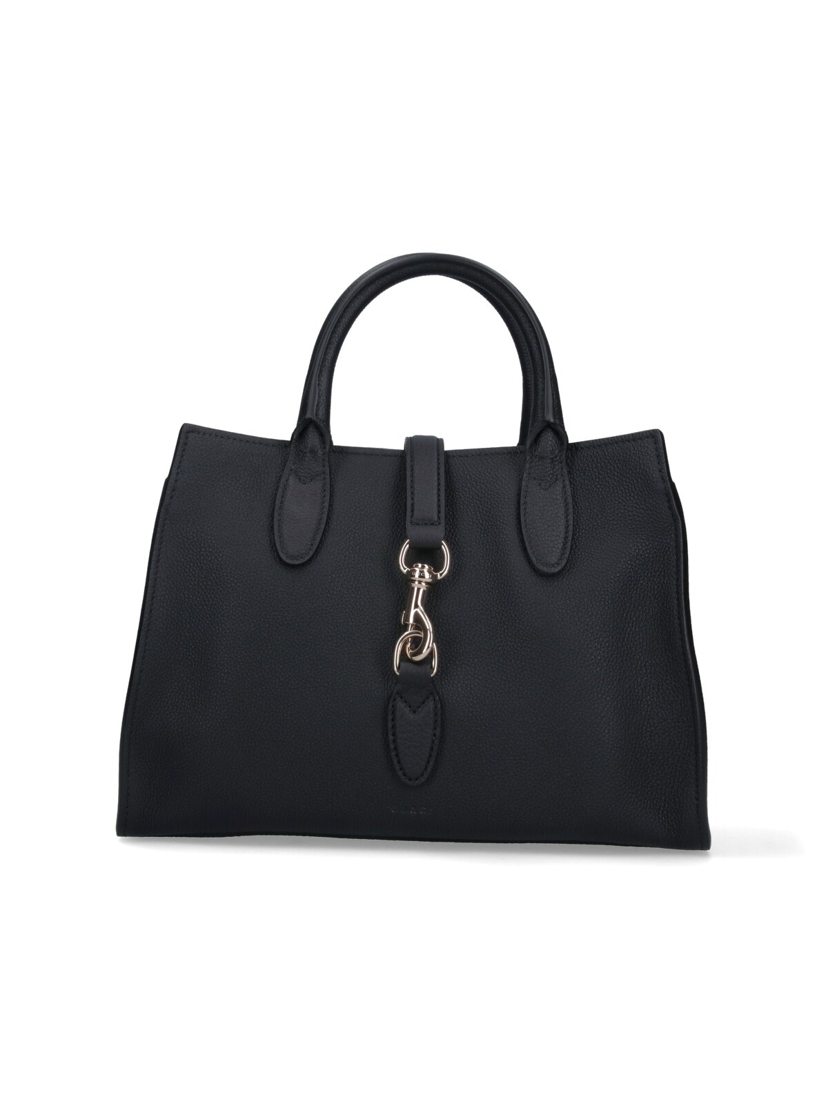 Gucci Structured Tote Bag With Detachable Strap In Black