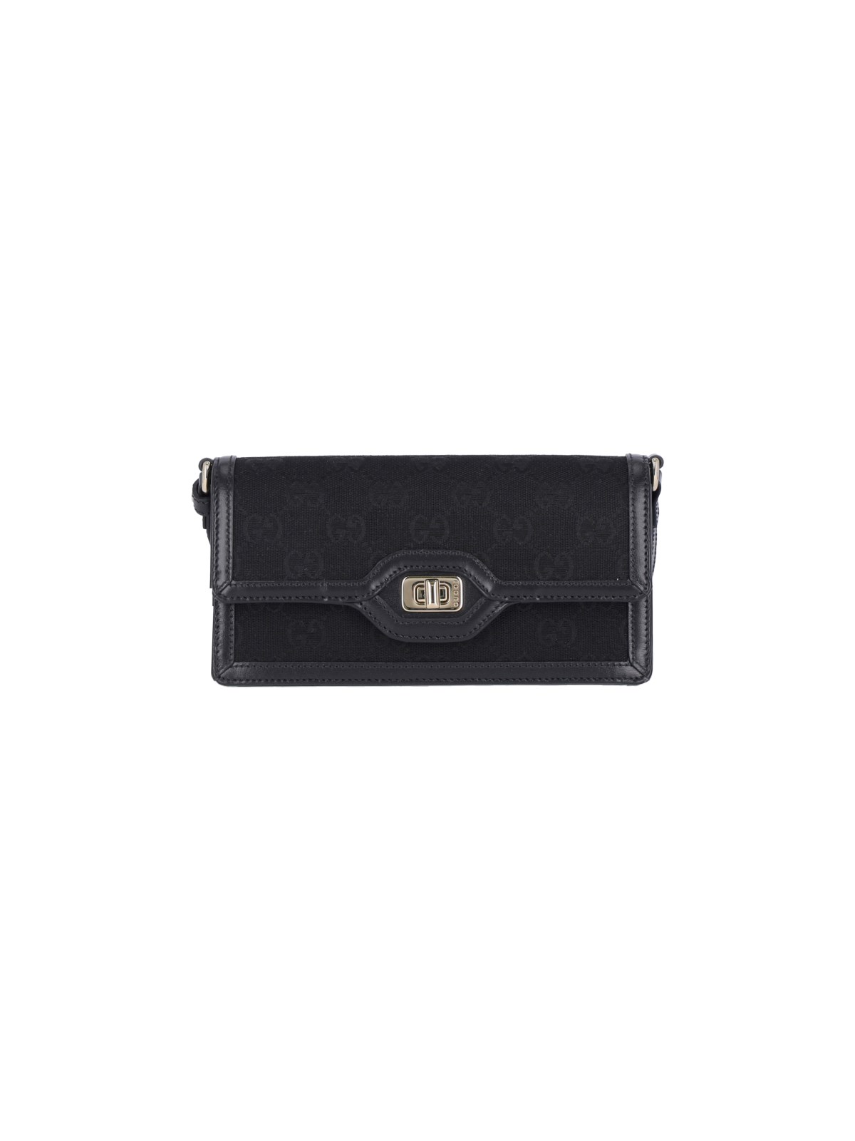 Shop Gucci "luce" Mini Bag In Black  