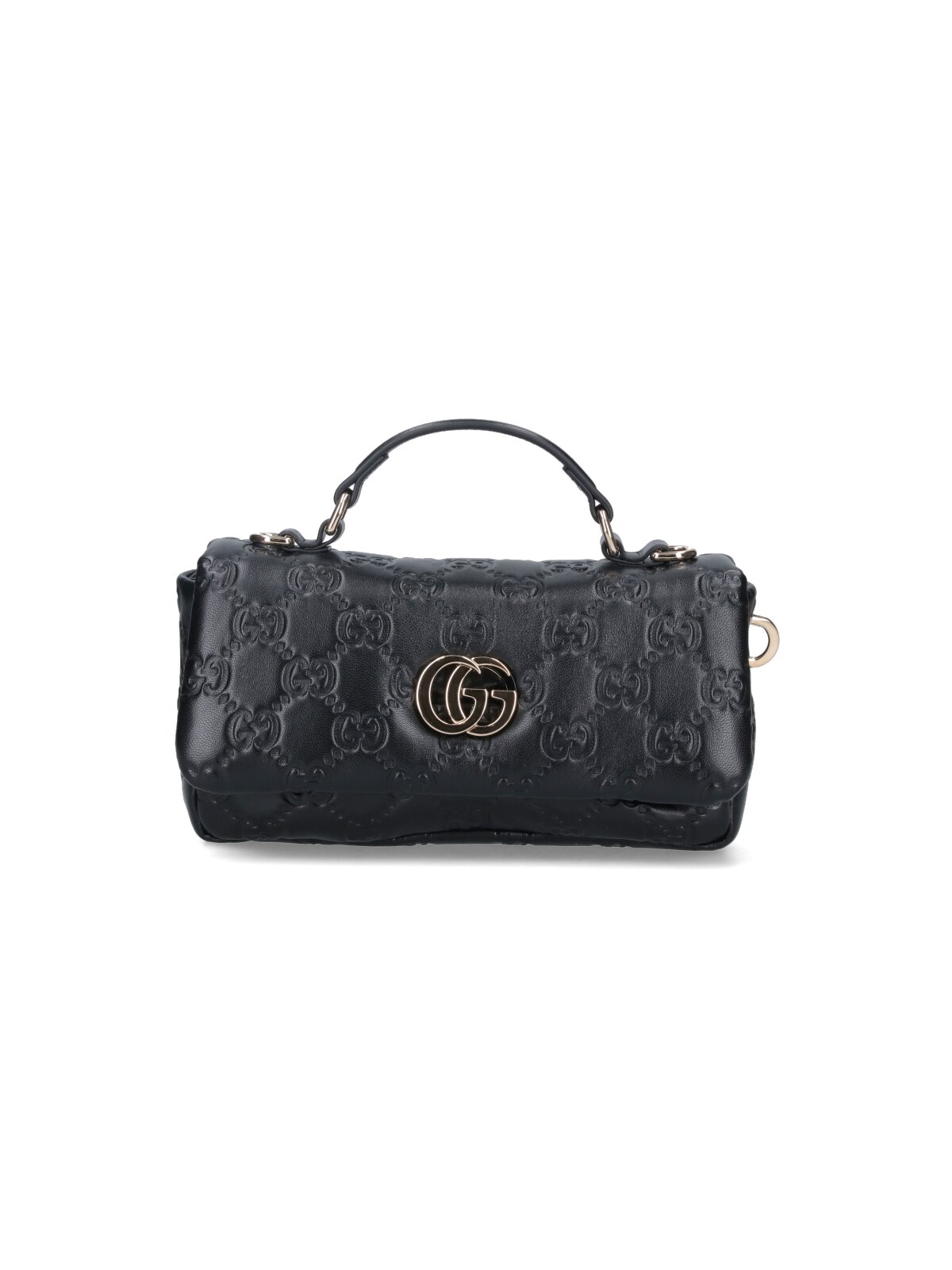 Shop Gucci "gg Milano" Mini Bag In Black  