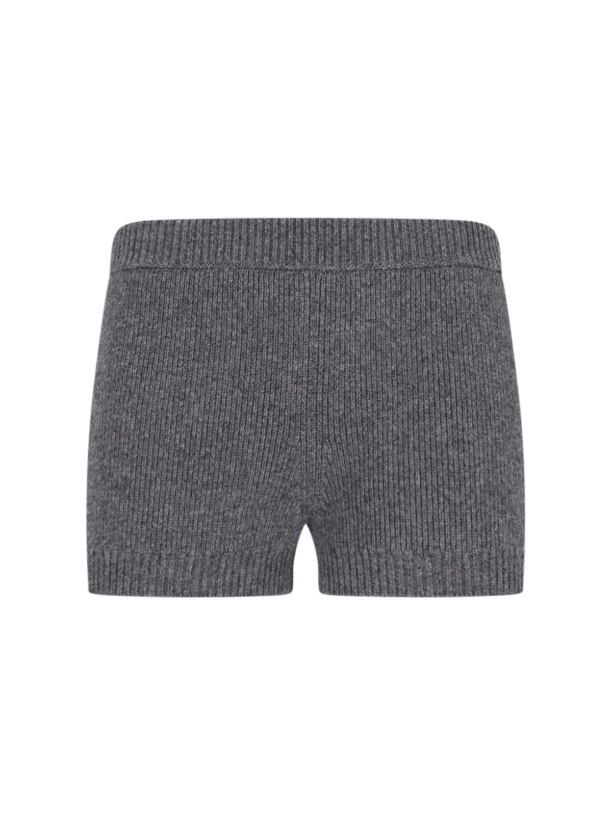 Shop Gucci Wool Shorts In Gray