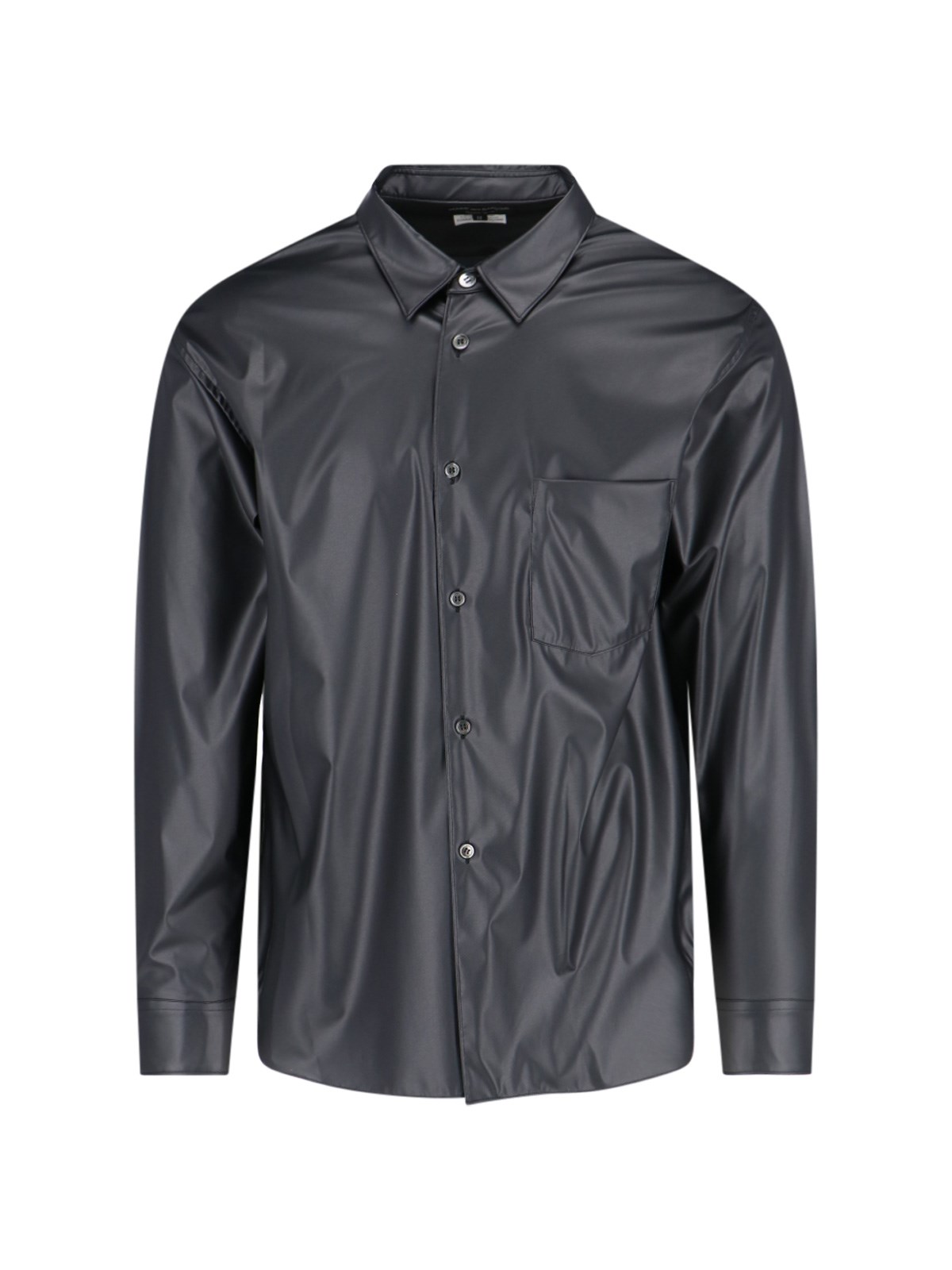 Shop Comme Des Garçons Homme Deux Classic Shirt In Black  