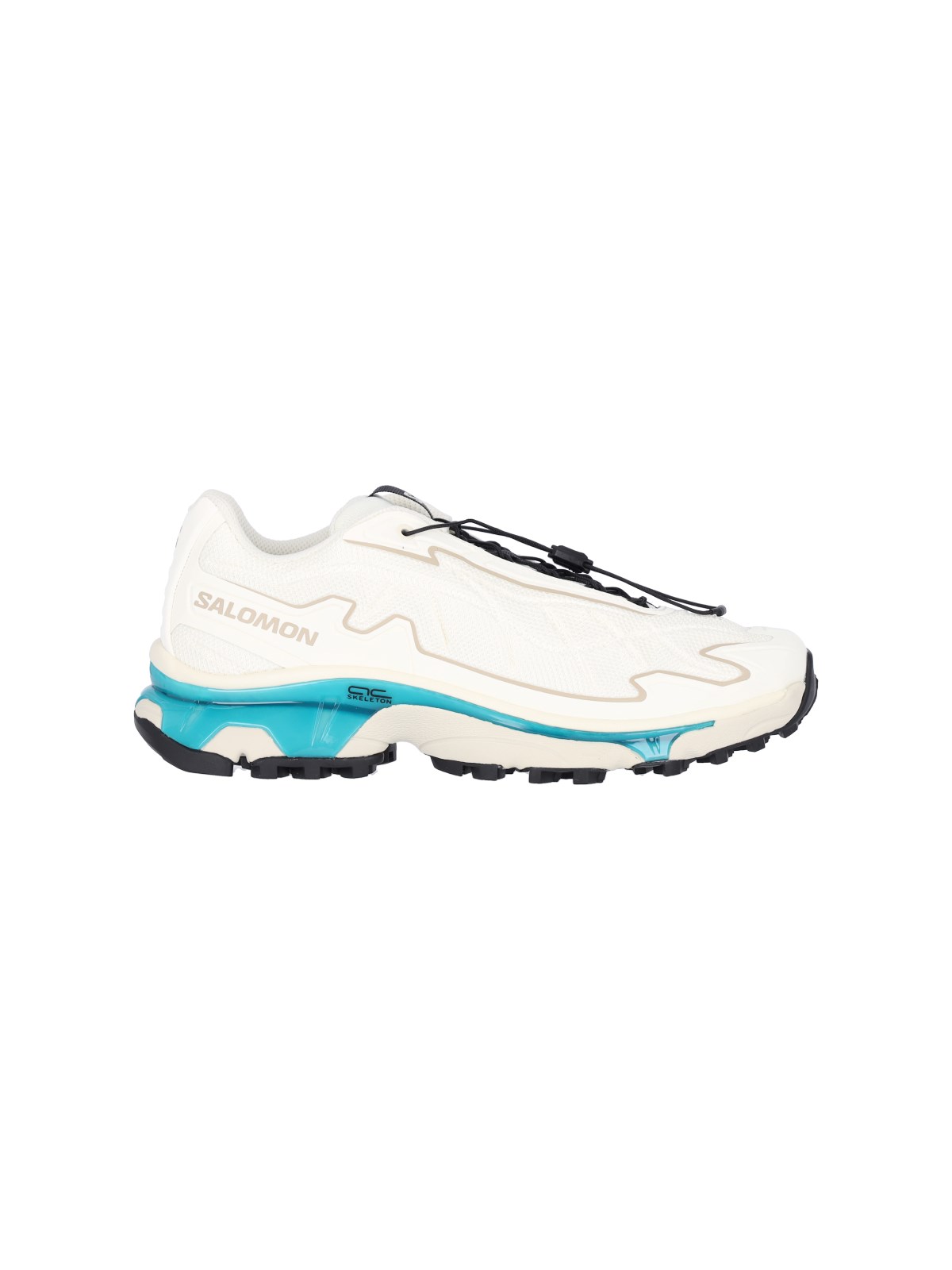 Shop Salomon "xt-slate" Sneakers In Cream