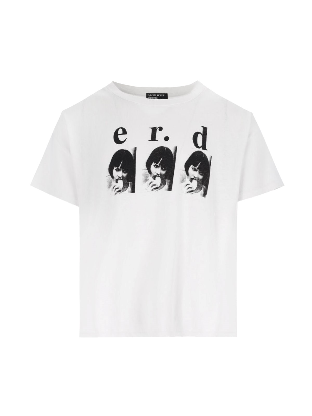 Shop Enfants Riches Deprimes ‘louise Eats Sandwich' T-shirt In Cream