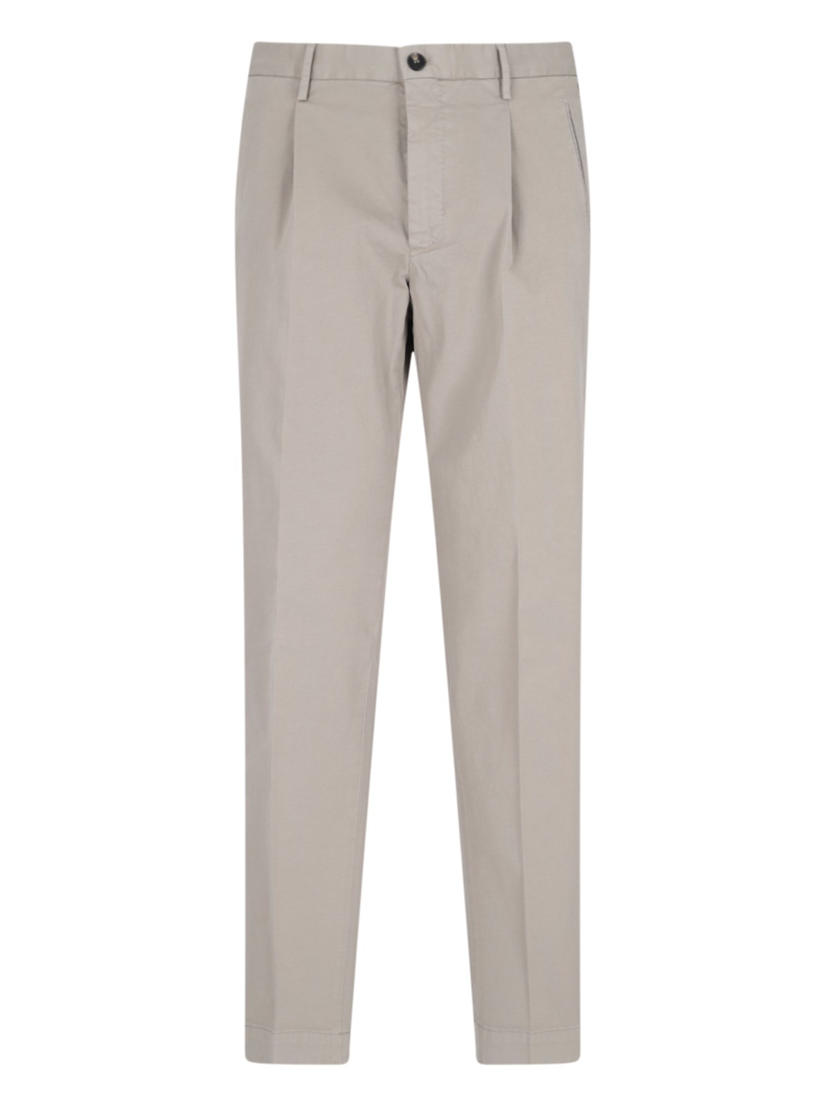 Incotex Classic Pants In Taupe