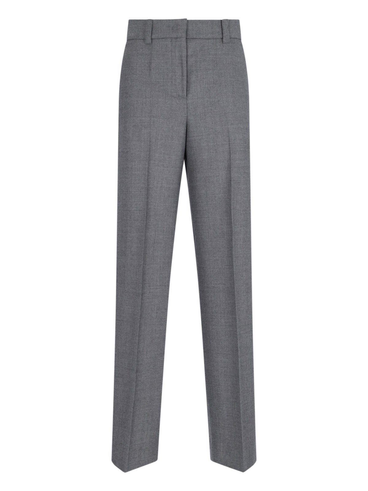 Shop Incotex 'neera' Wide Pants In Gray