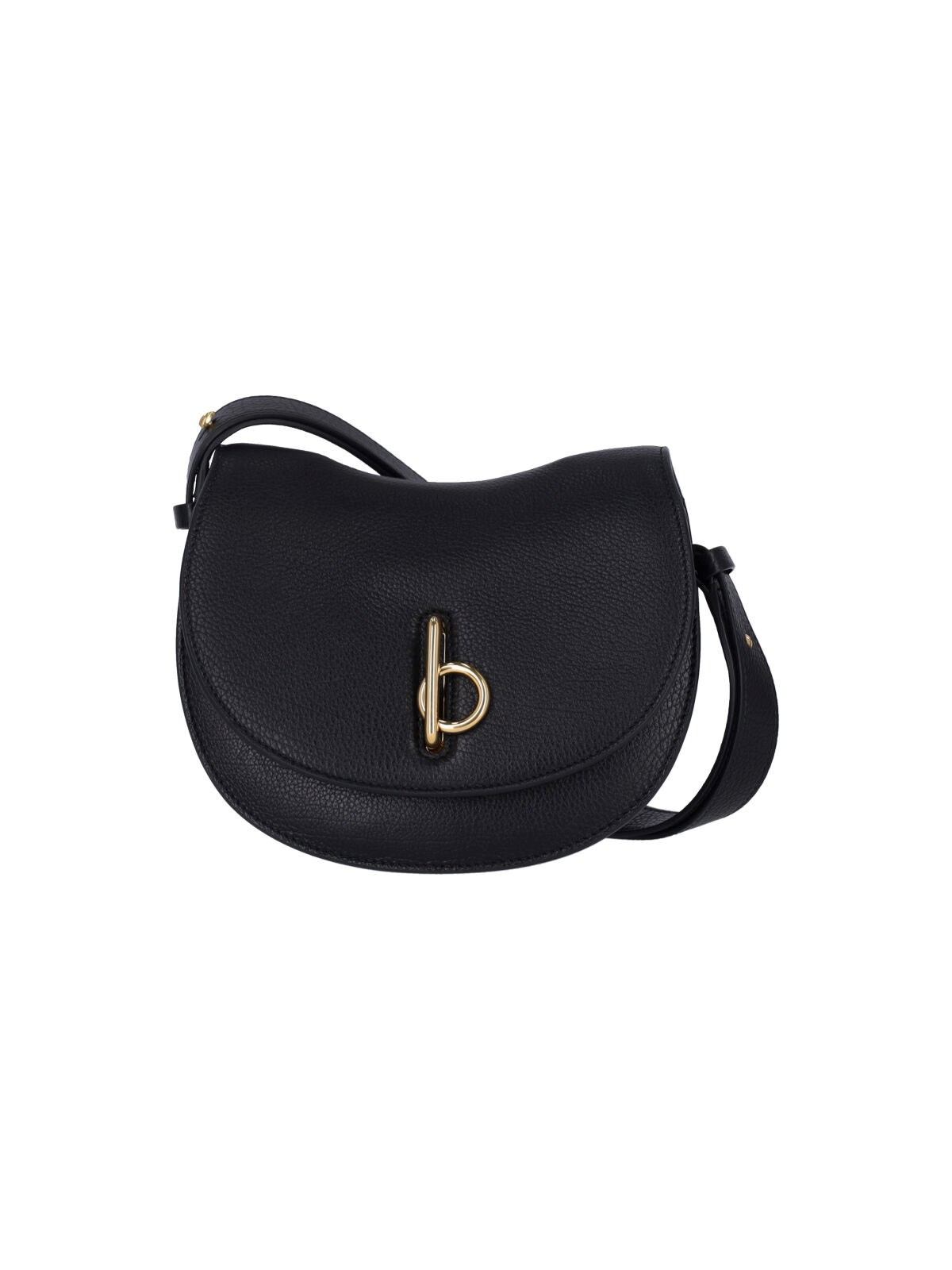 Shop Burberry 'rocking Horse' Small Shoulder Bag In Black  