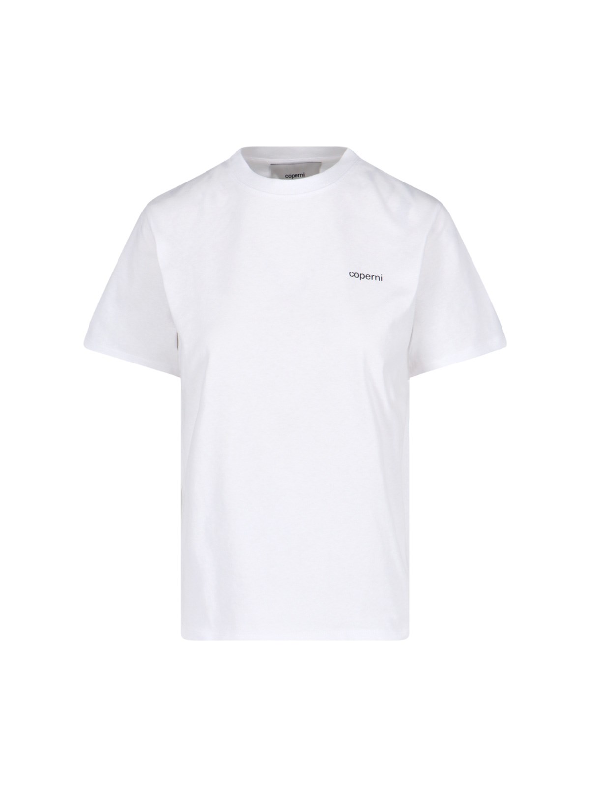 Shop Coperni Logo T-shirt In White