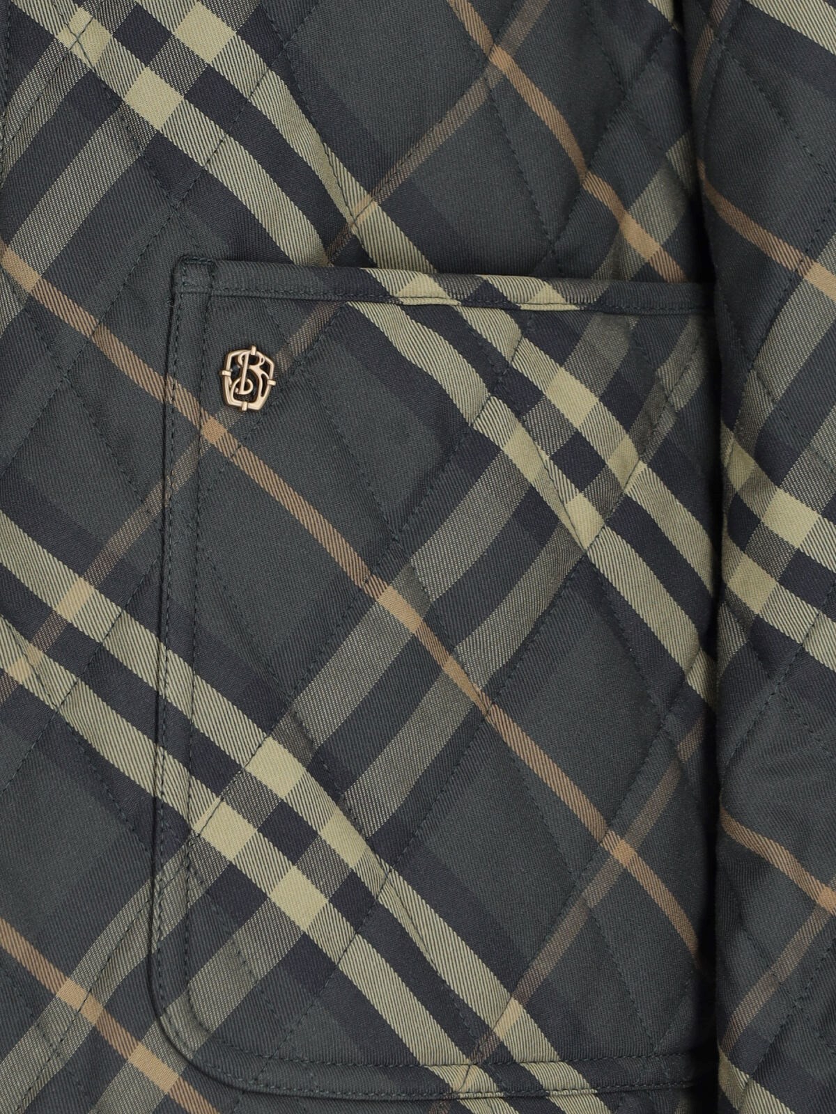 Burberry lyle quilted snap jacket clearance
