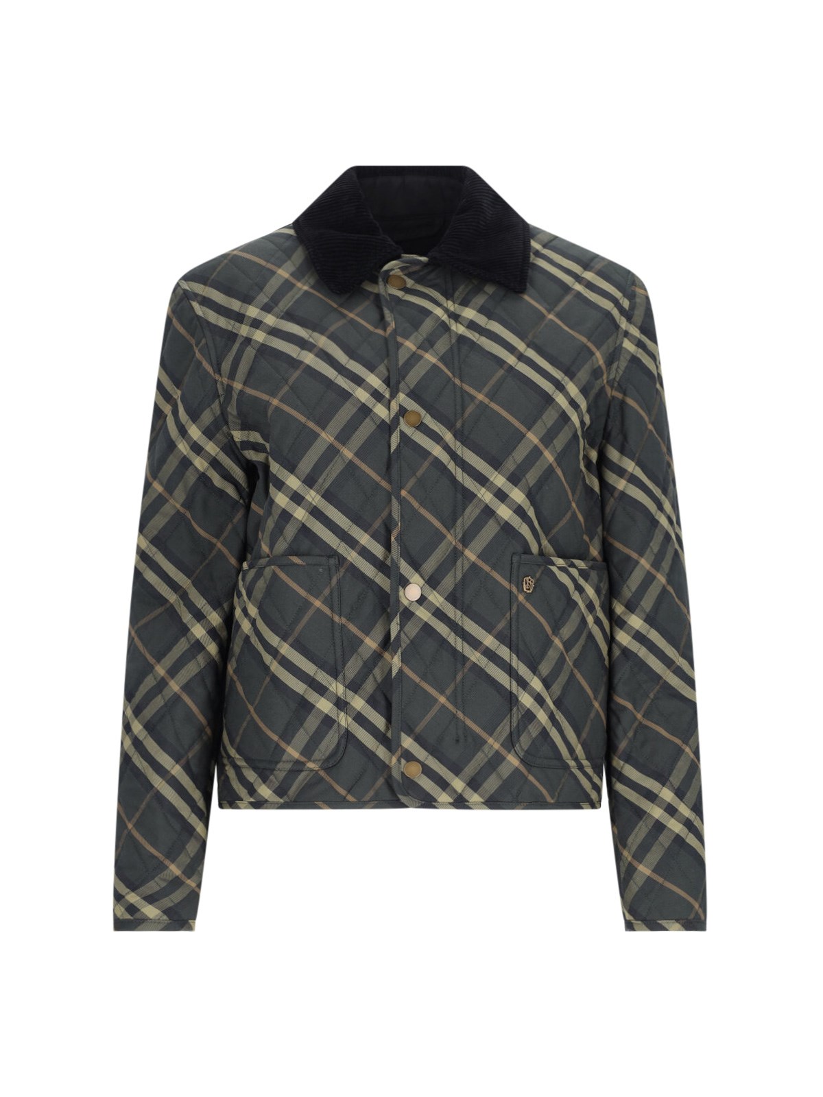 Burberry 'Check' Crop Jacket
