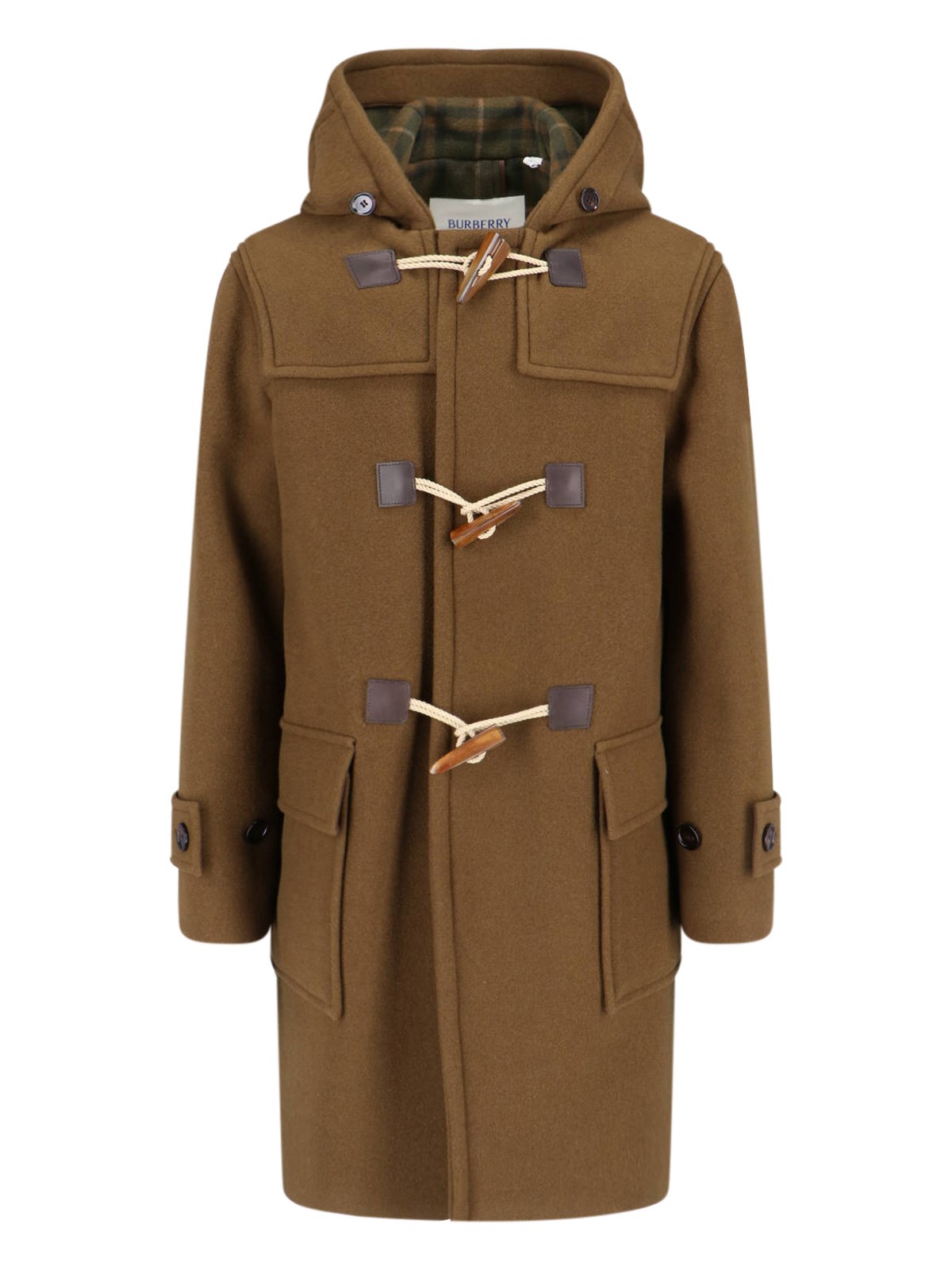 Shop Burberry Wool And Cashmere Montgomery In Brown