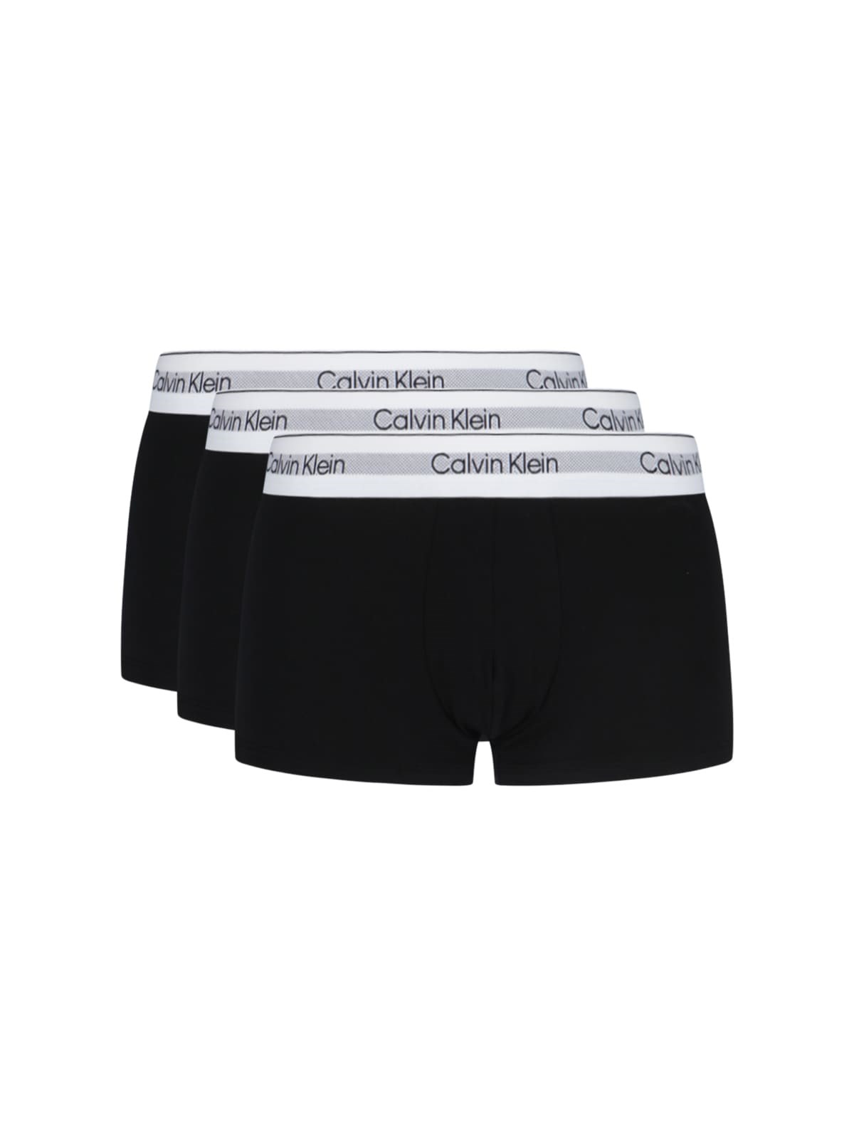 Shop Calvin Klein Logo Boxer Shorts In Black  