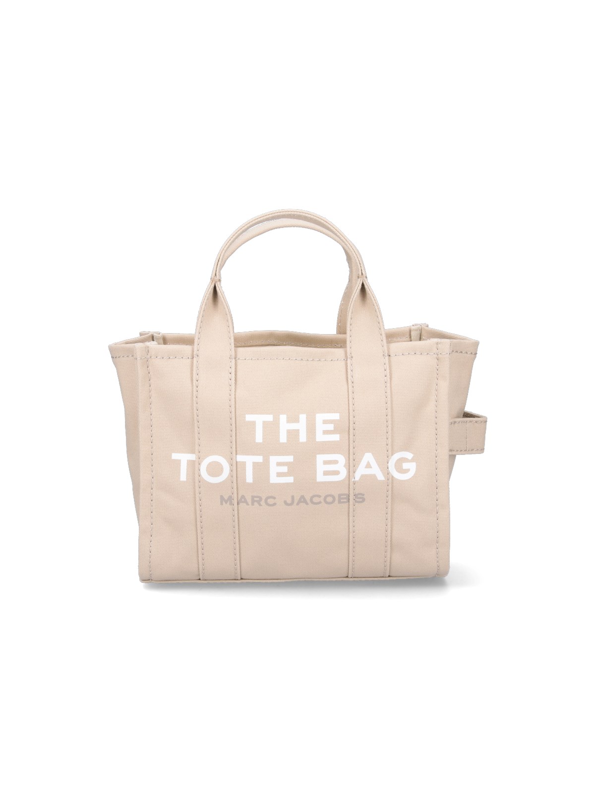 Shop Marc Jacobs 'the Small Tote' Bag In Beige