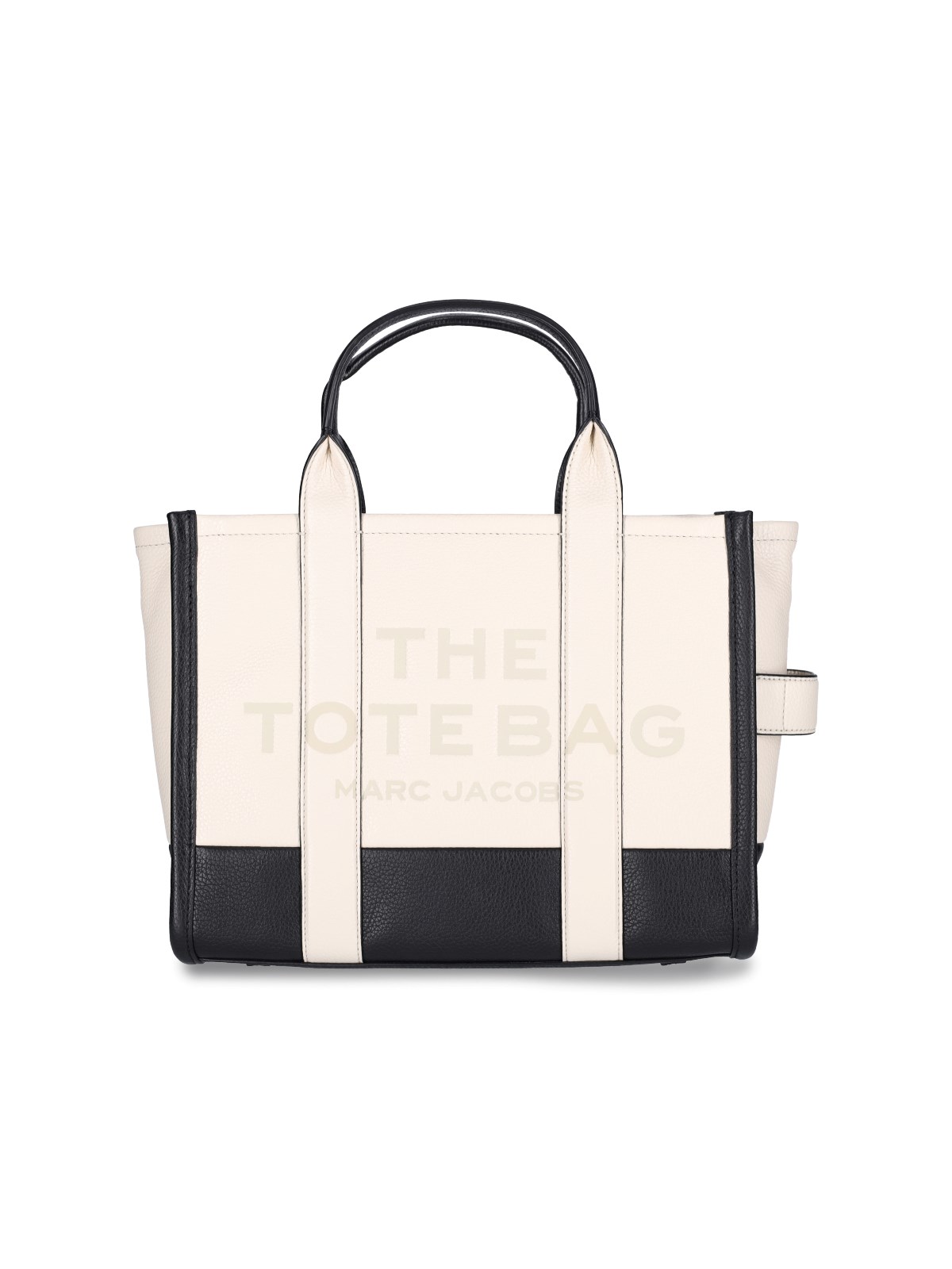 Marc Jacobs "the Colorblock" Media Tote Bag In Cream