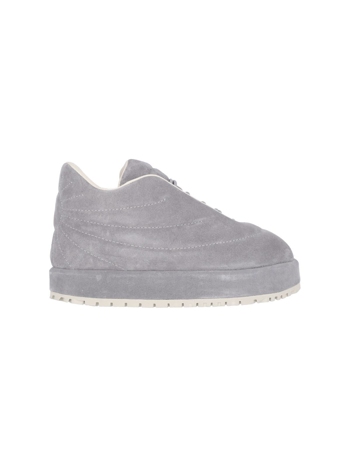 Shop Pdf "pluto" Platform Sneakers In Gray