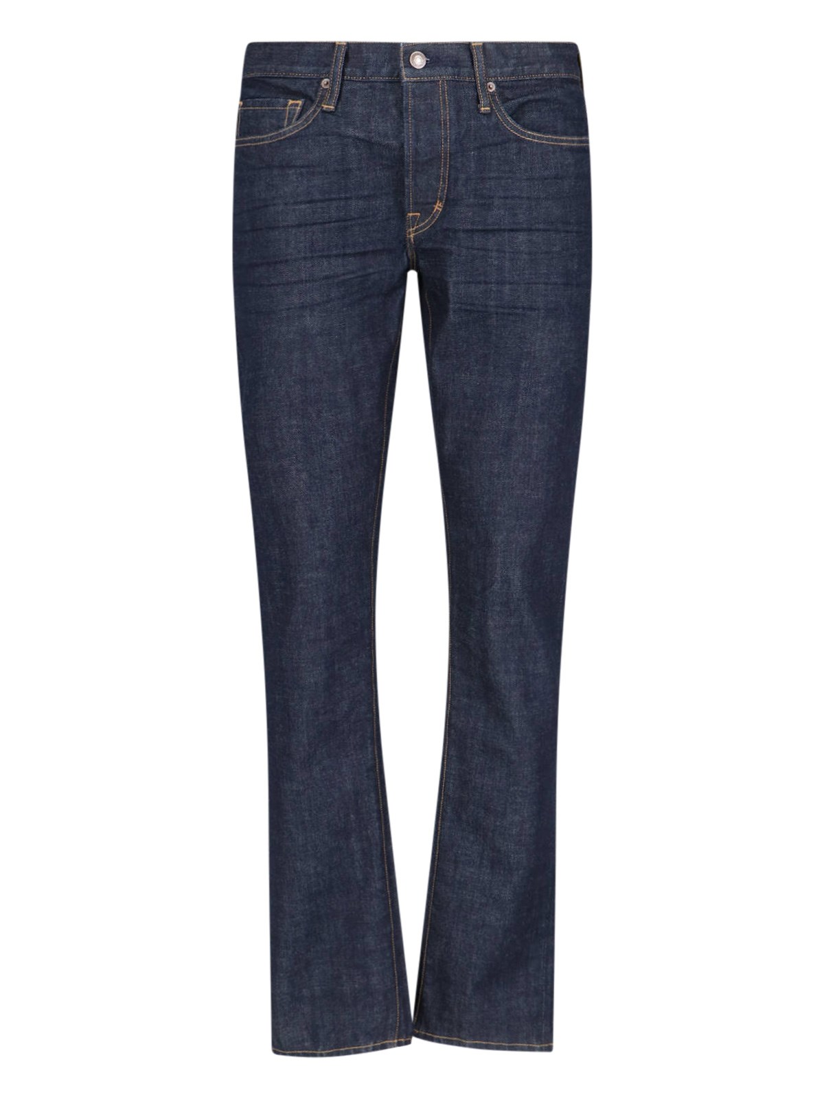 Tom Ford '12 Waves' Slim Jeans In Blue