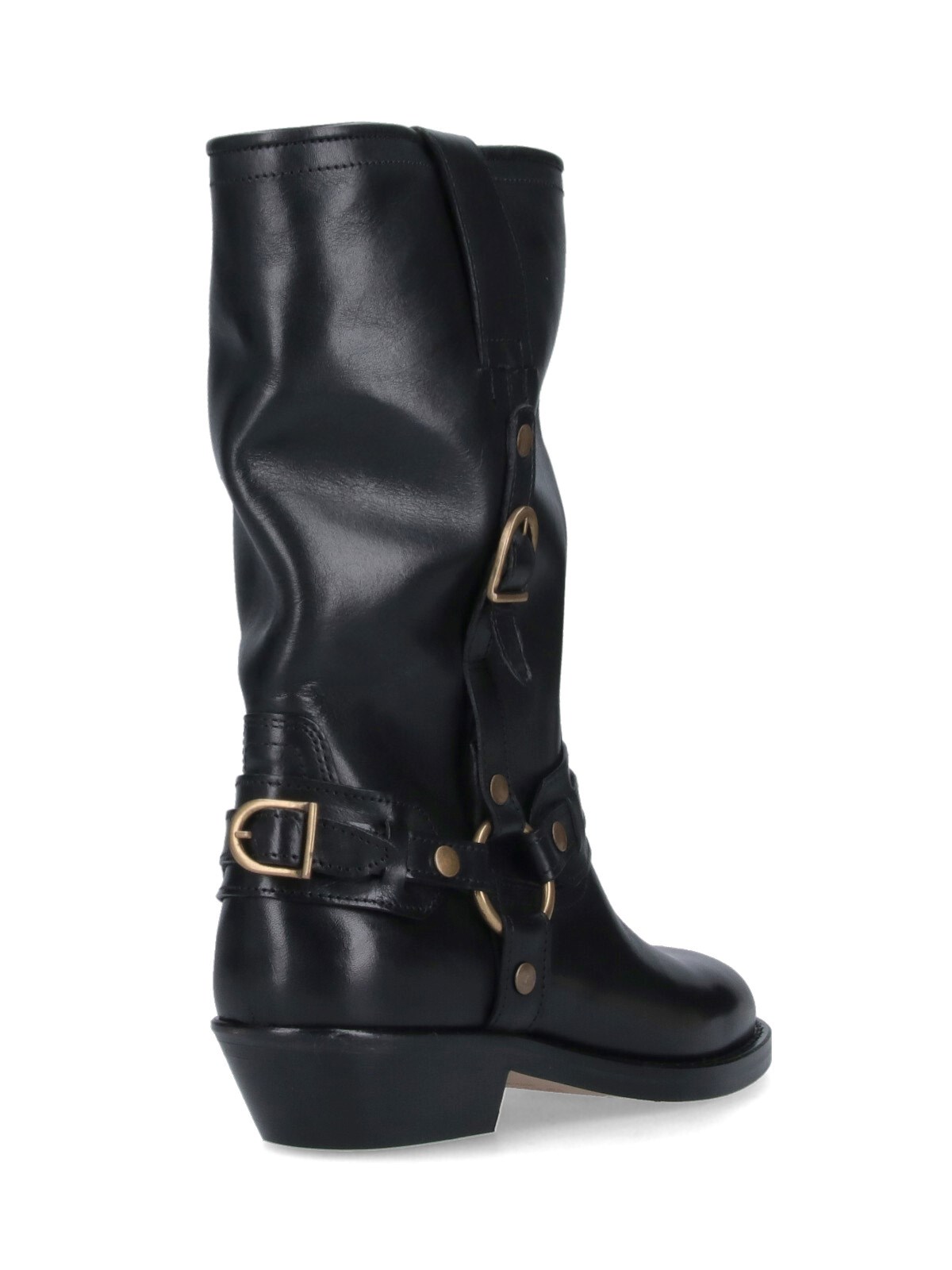 【関税込み】ISABEL MARANT HEIKO' ANKLE BOOTS ISABEL MARANT Heiko buckled leather boots | NET-A-PORTER