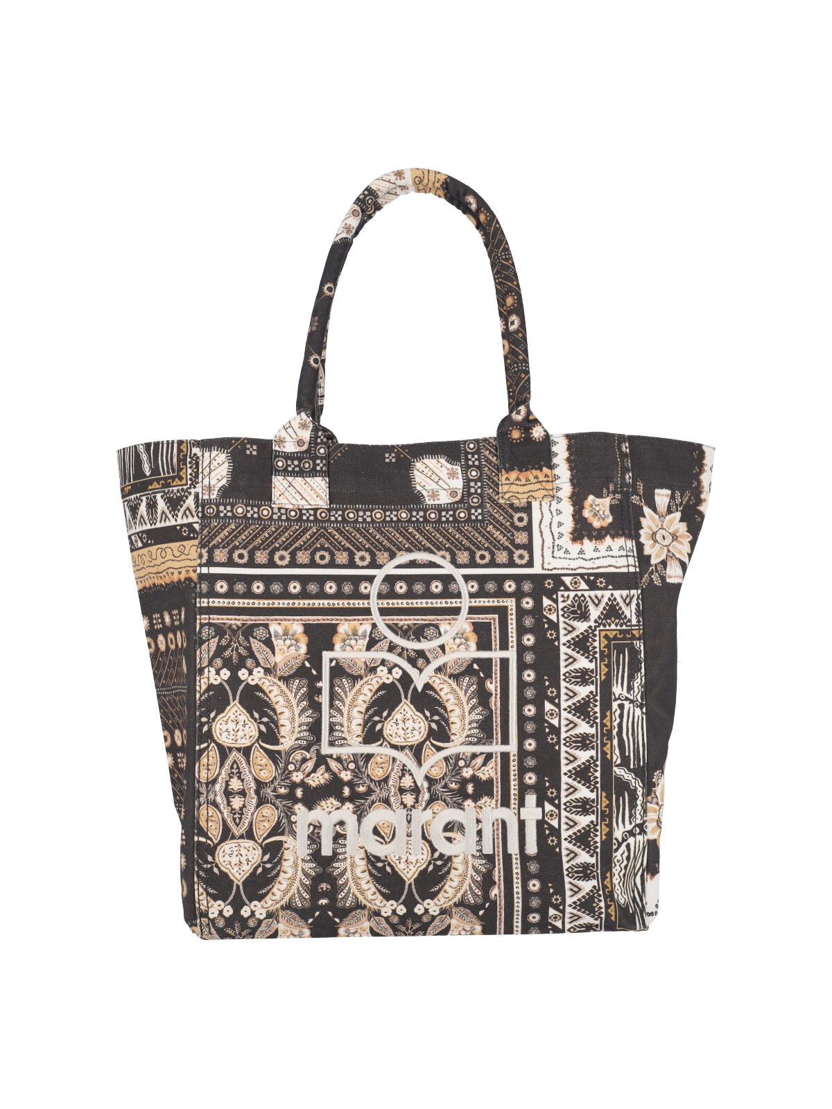 Shop Isabel Marant 'yenky' Small Tote Bag In Brown